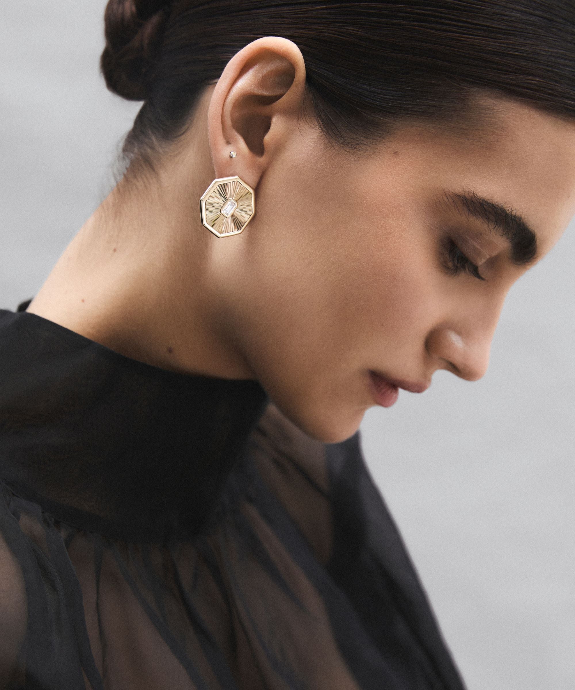 The Silver Eva Earrings