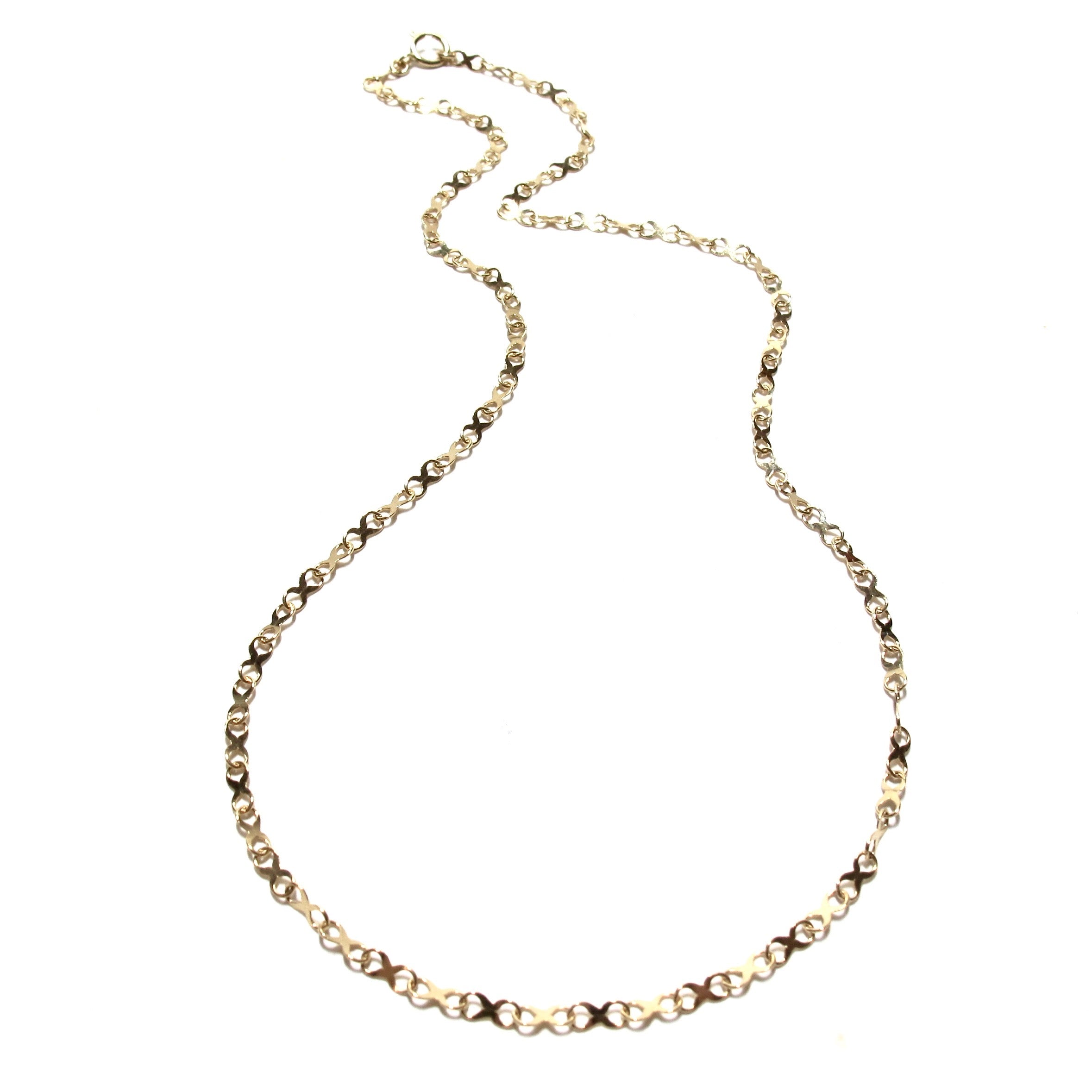 Infinity Chain Necklace (Choice of Length)