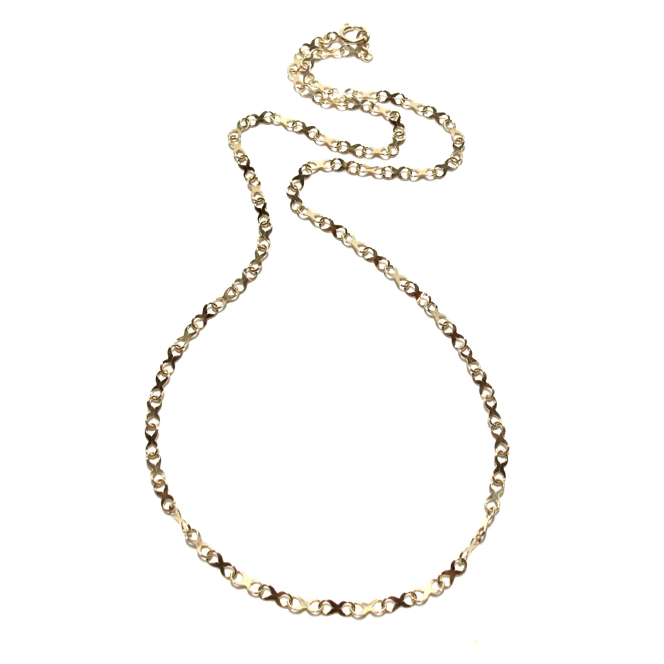 Infinity Chain Necklace (Choice of Length)
