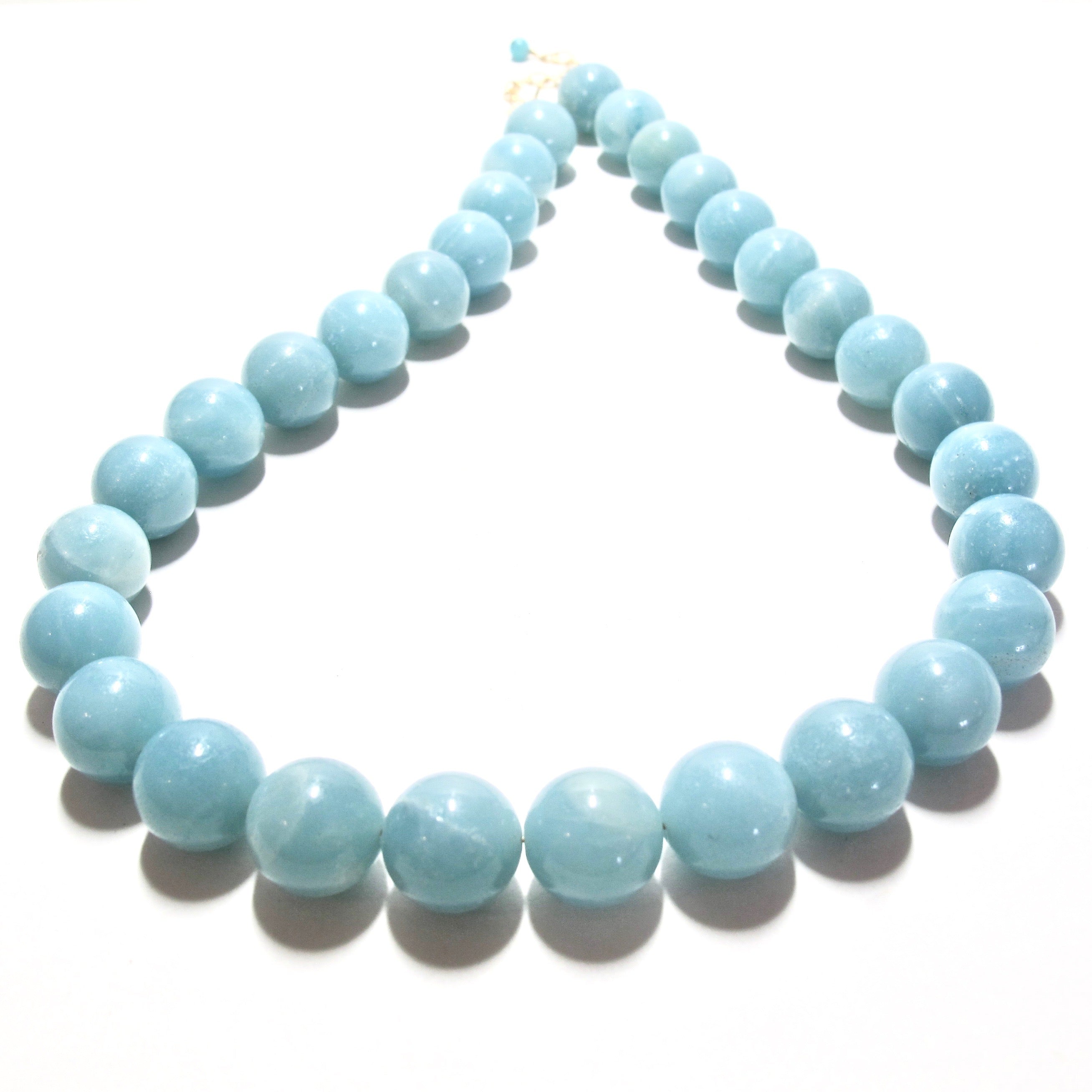 Mega Chunky Amazonite Bubblegum Necklace