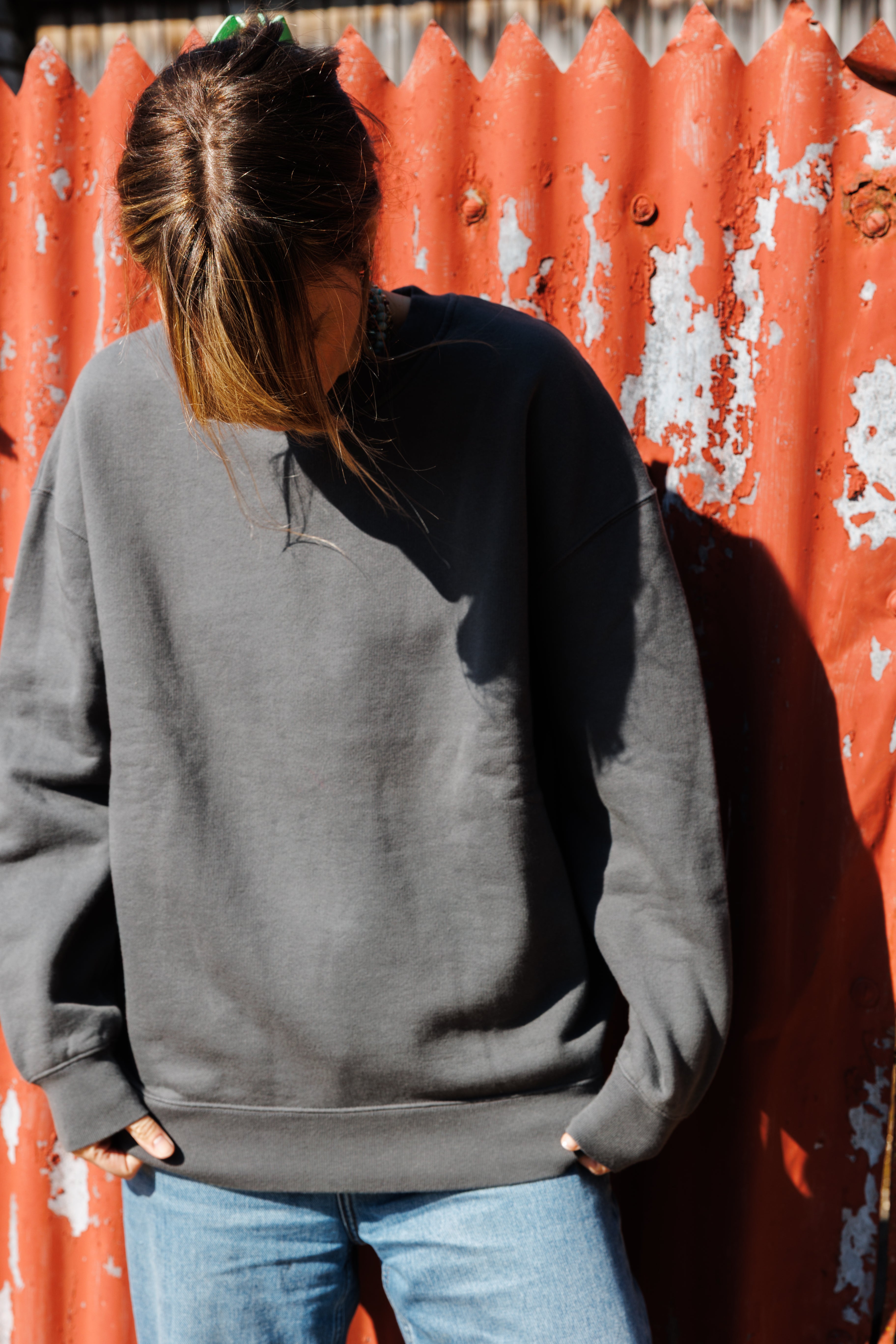 The Relaxed-fit SWEATSHIRT - Anthracite