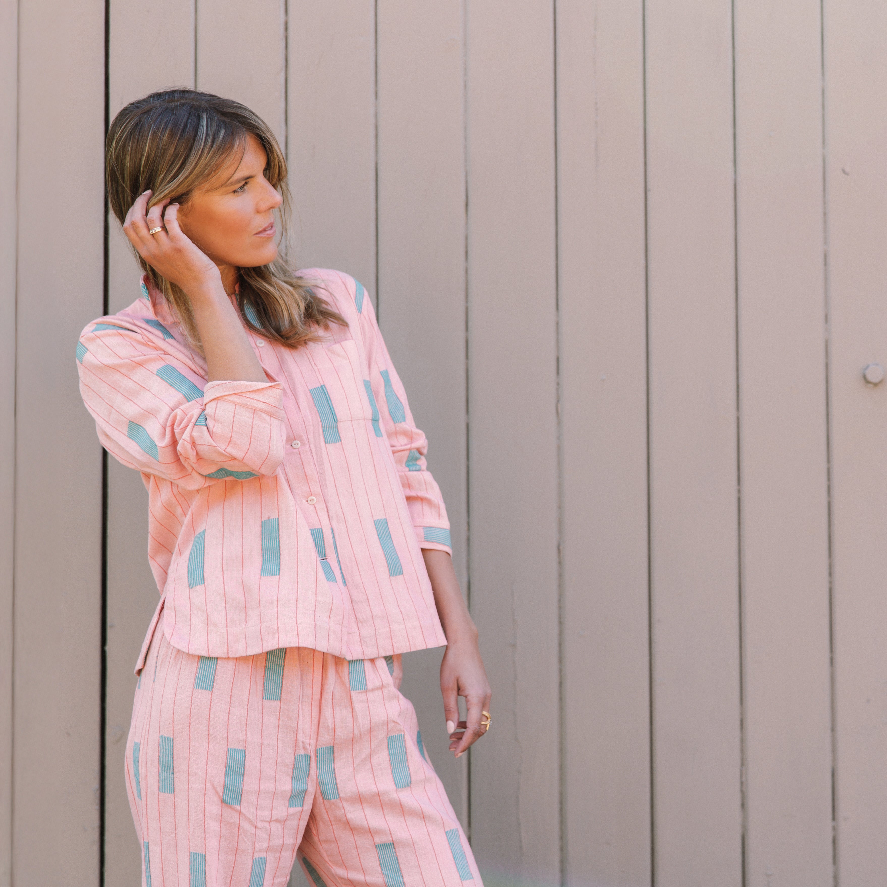 freya long sleeved top | bubblegum