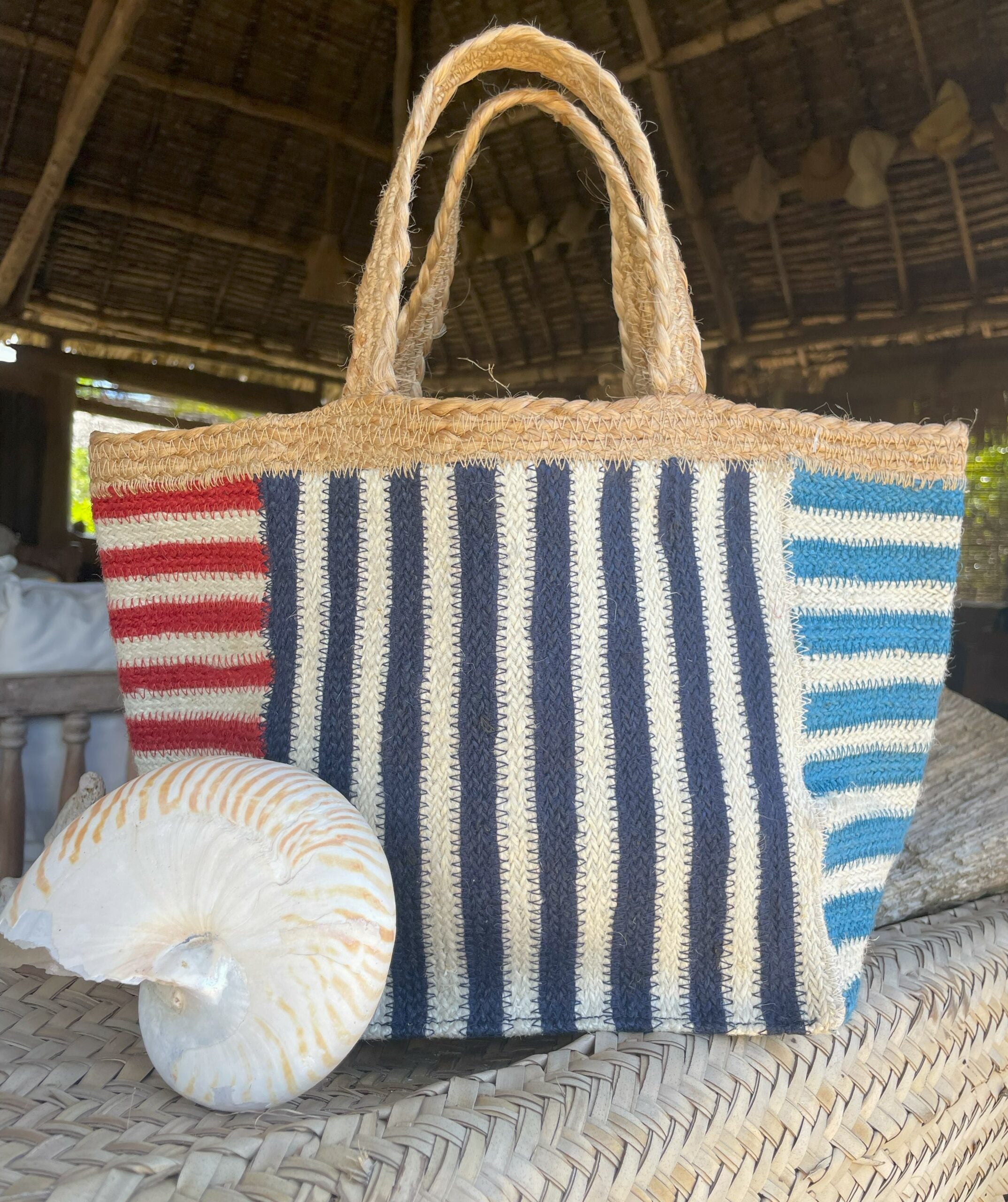 Navy Small Beni Bag