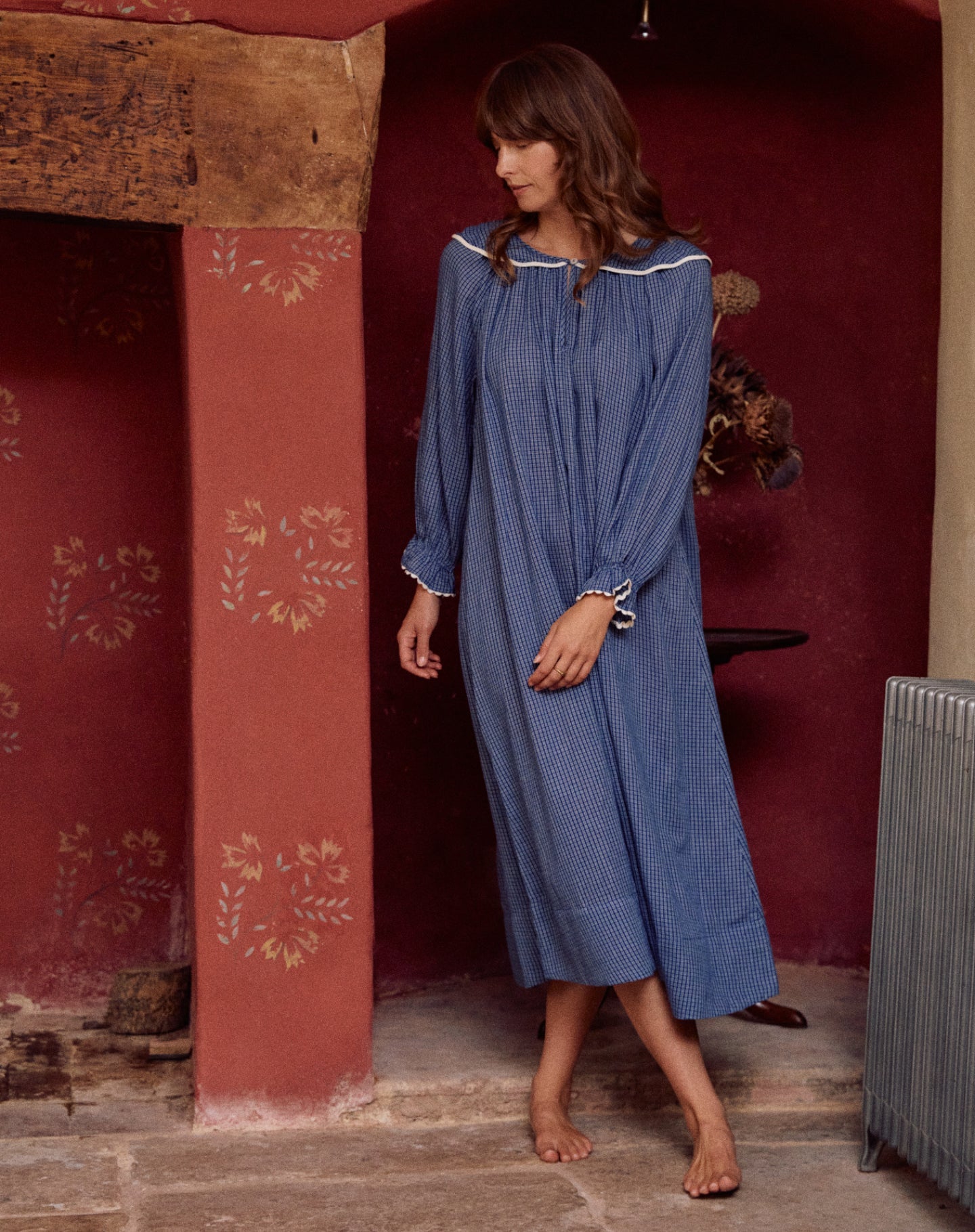 Katharine - Denim Check
