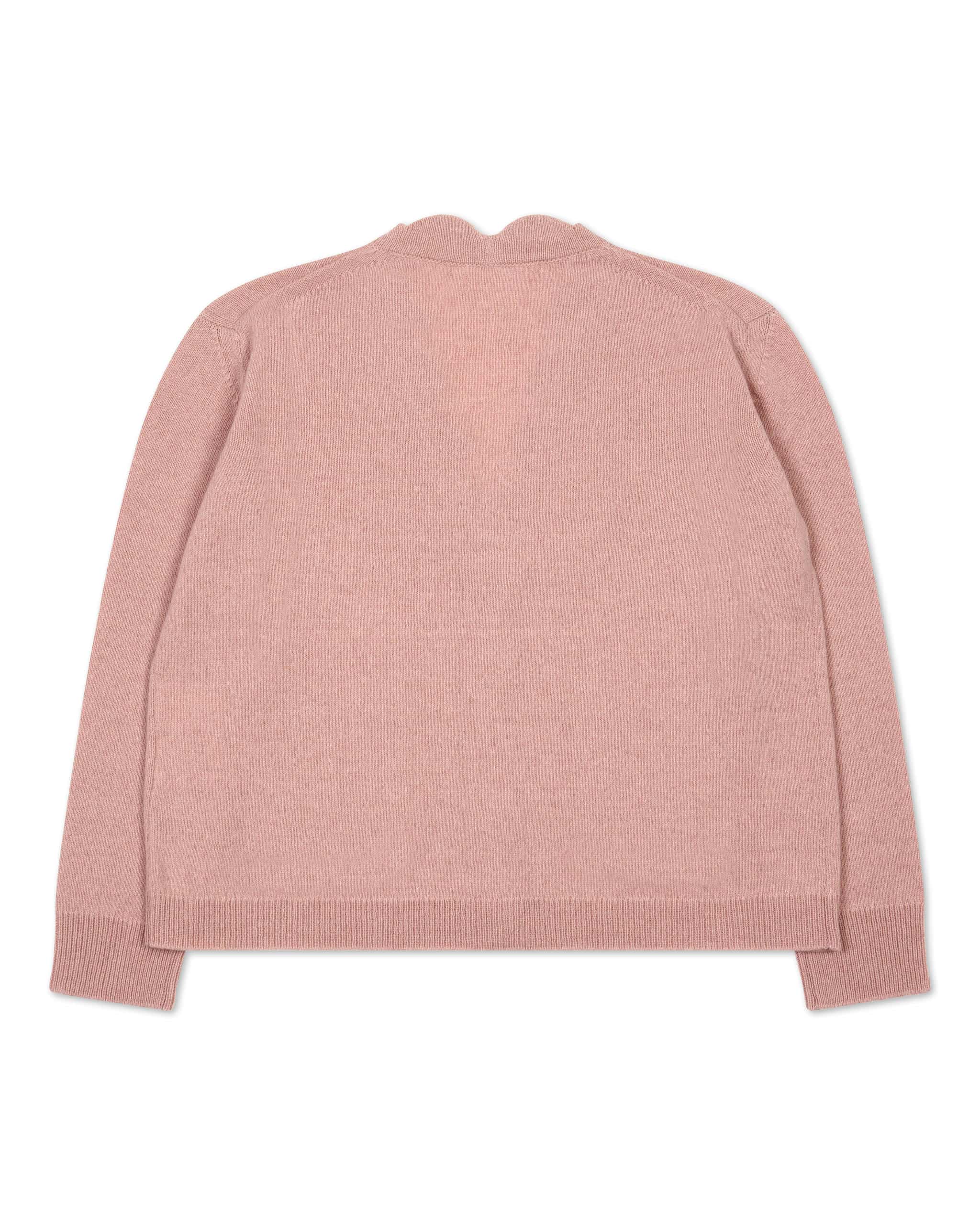 THE JAKOB HEIRLOOM CARDIGAN: DUSTY PINK