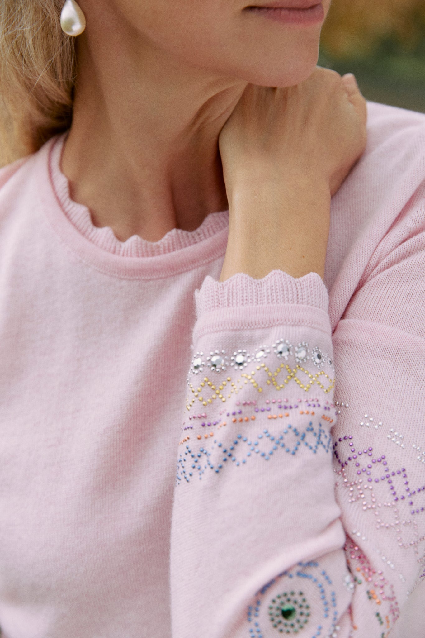 Holiday Sweater - Pink