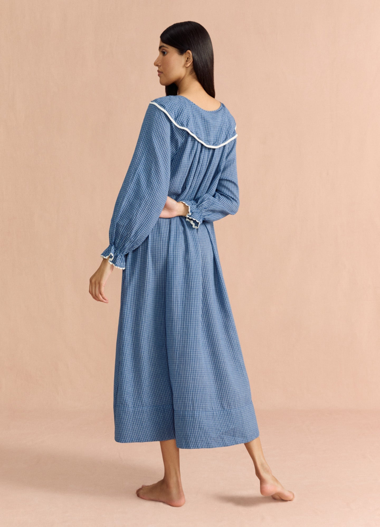 Katharine - Denim Check