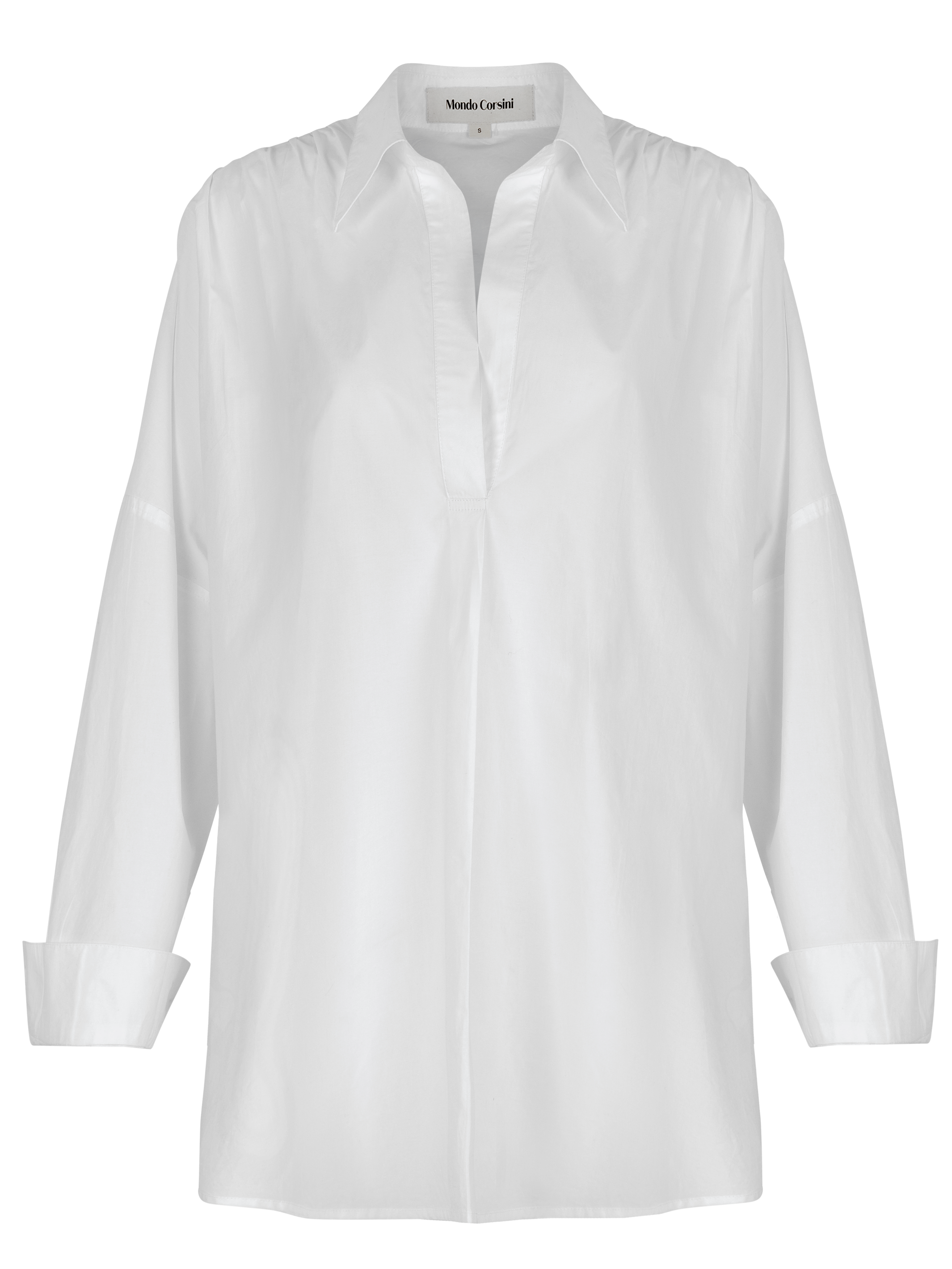 LETIZIA - White Cotton Shirt