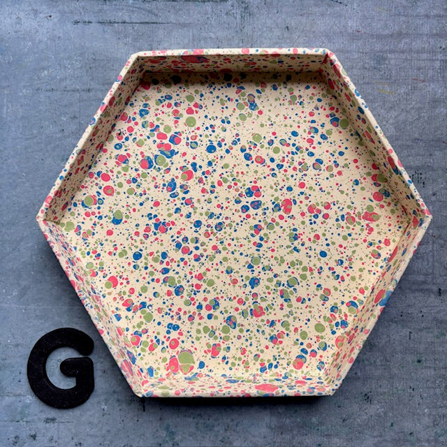 Hexagonal Large Trinket Tray