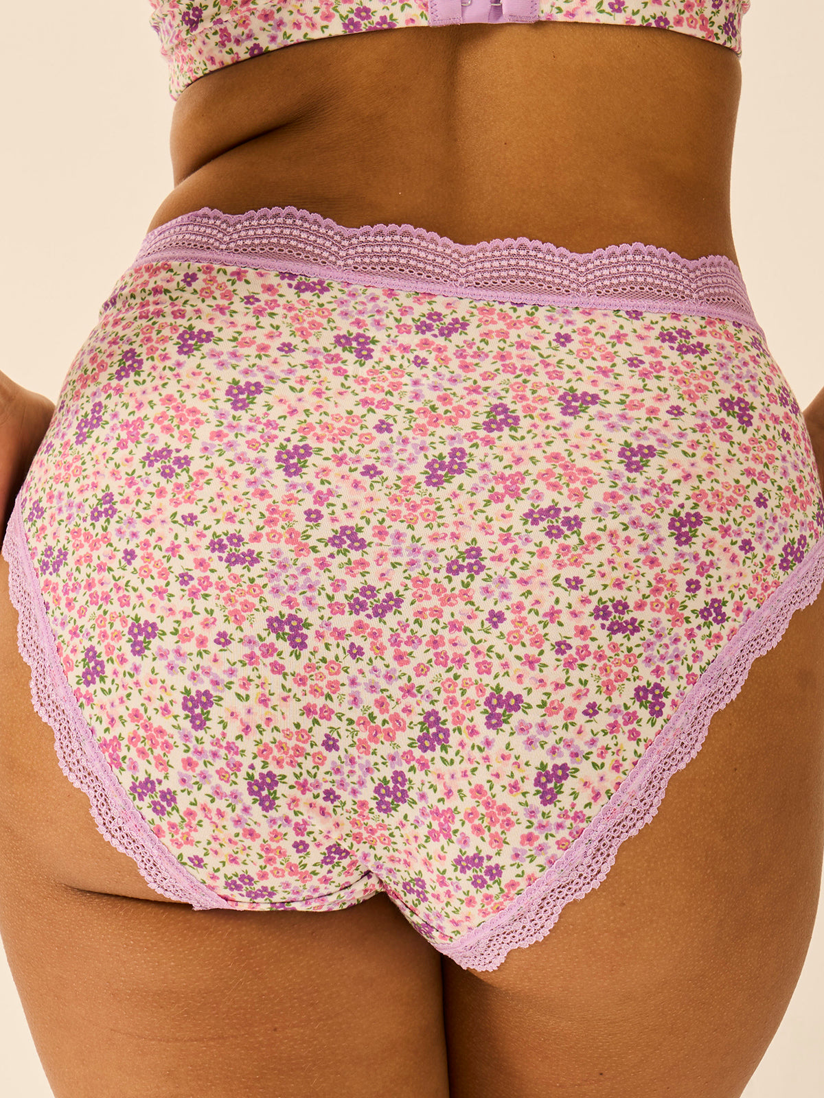 High Rise Knicker - Lavender Haze