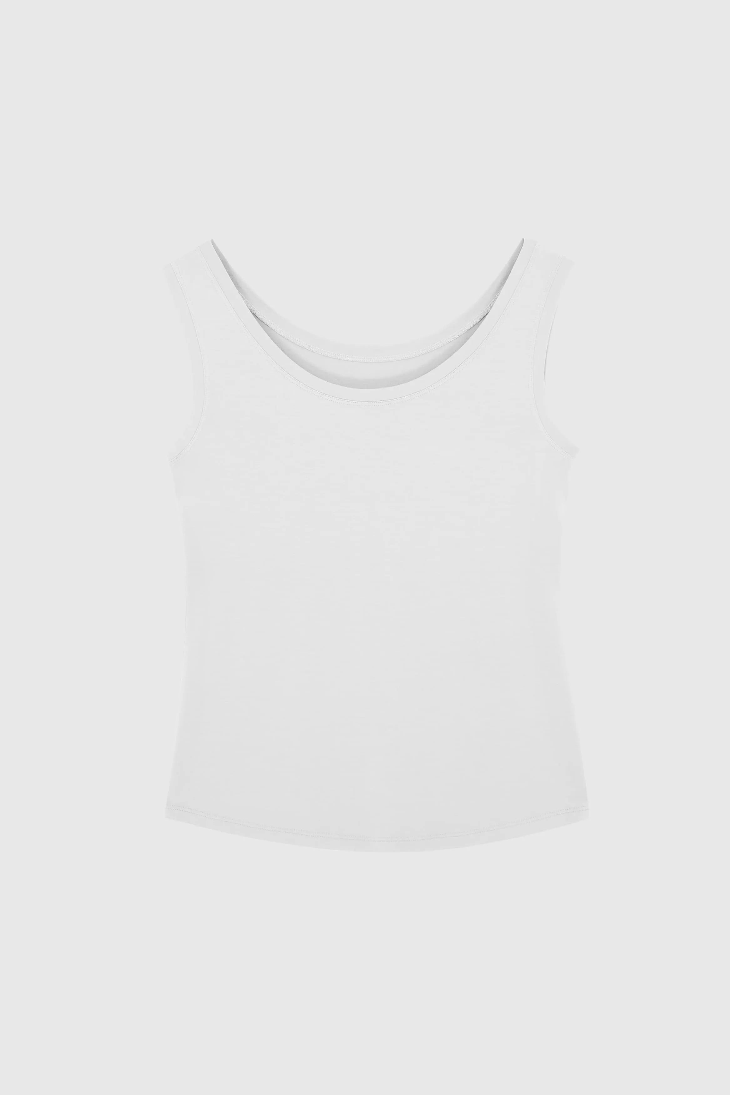 Sleeveless Micro Modal Vest Top