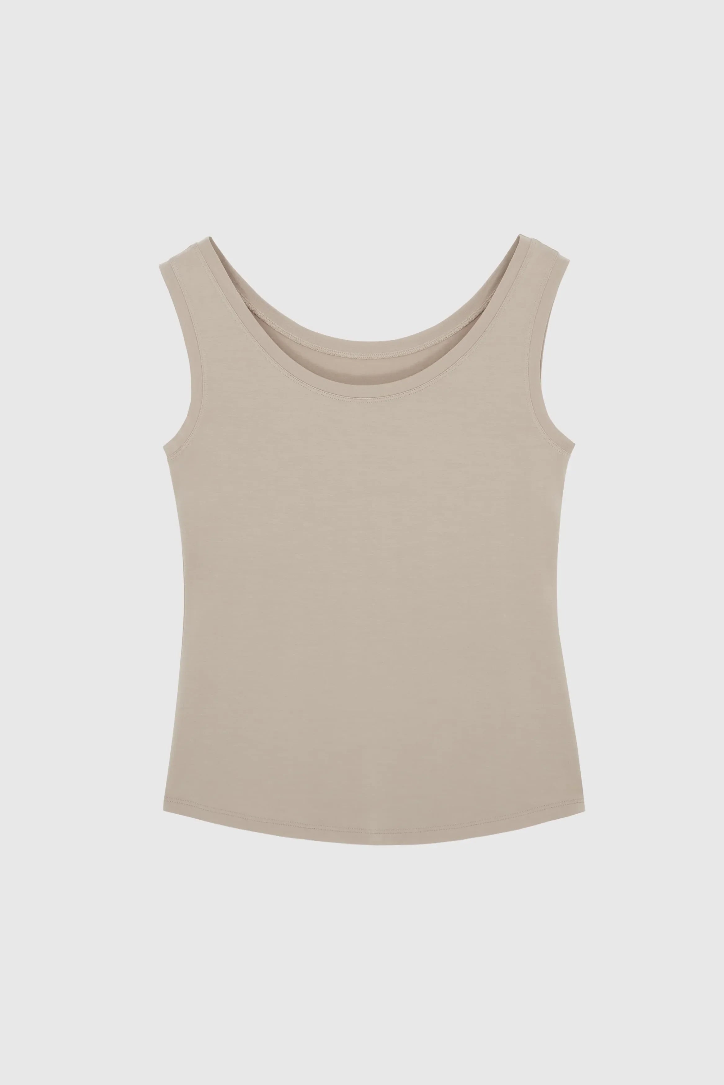 Sleeveless Micro Modal Vest Top
