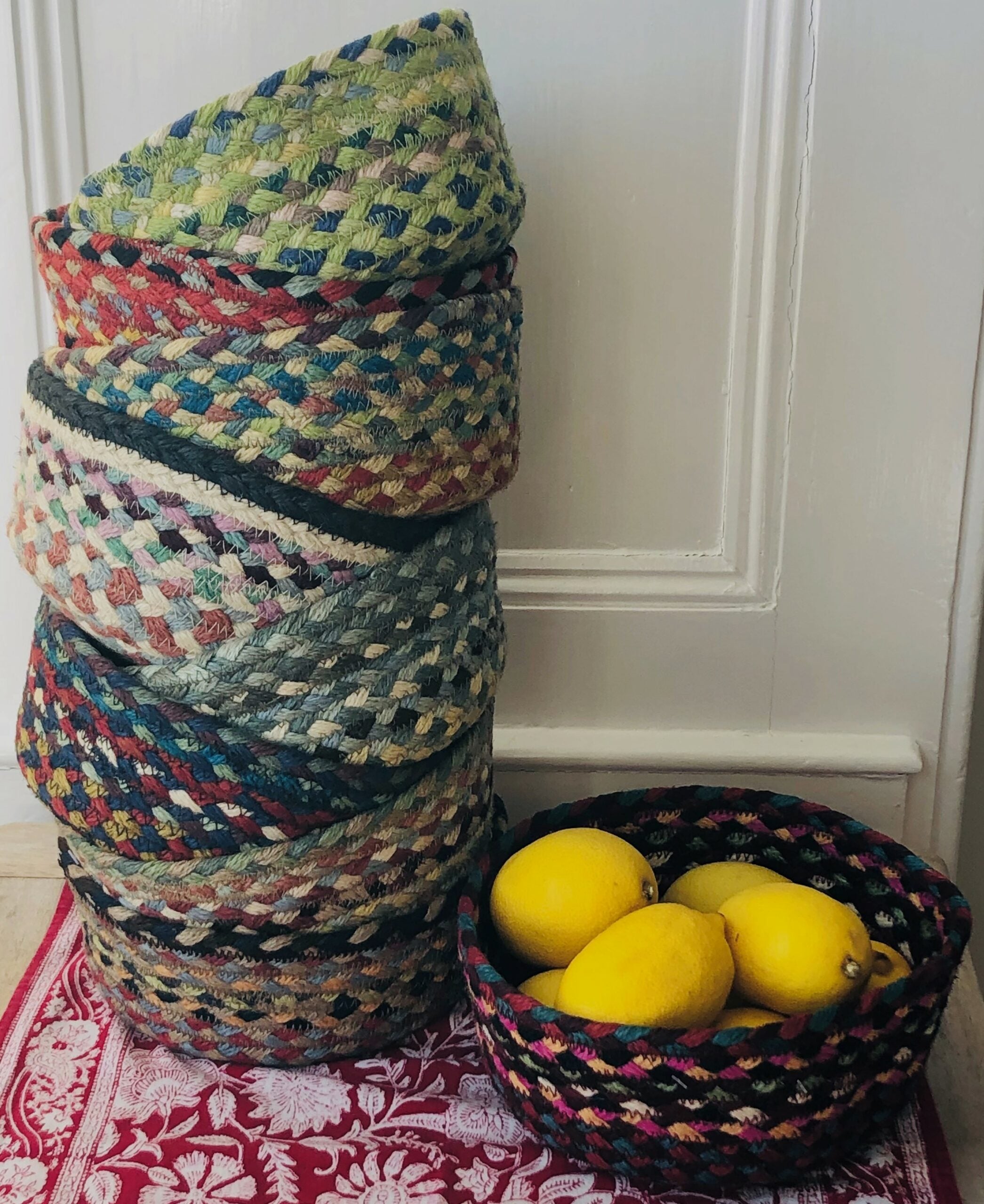 Carnival Jute Mini Basket