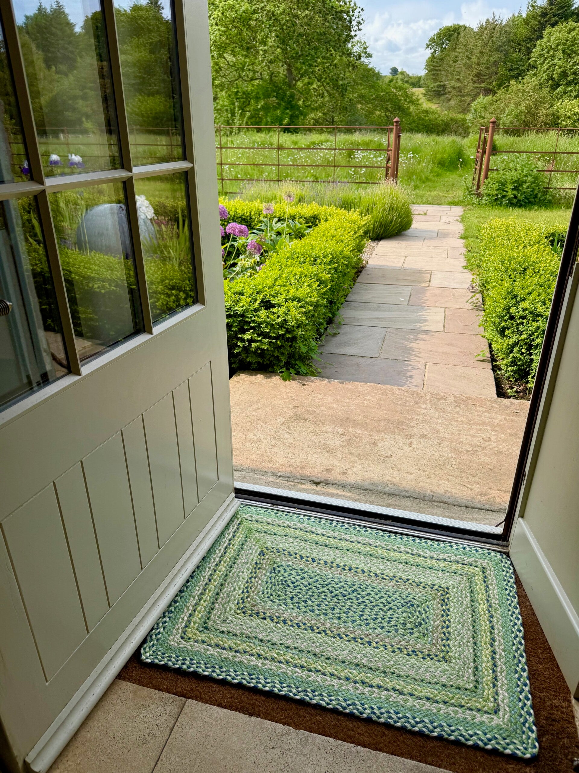 Mint Rectangle Jute Rug