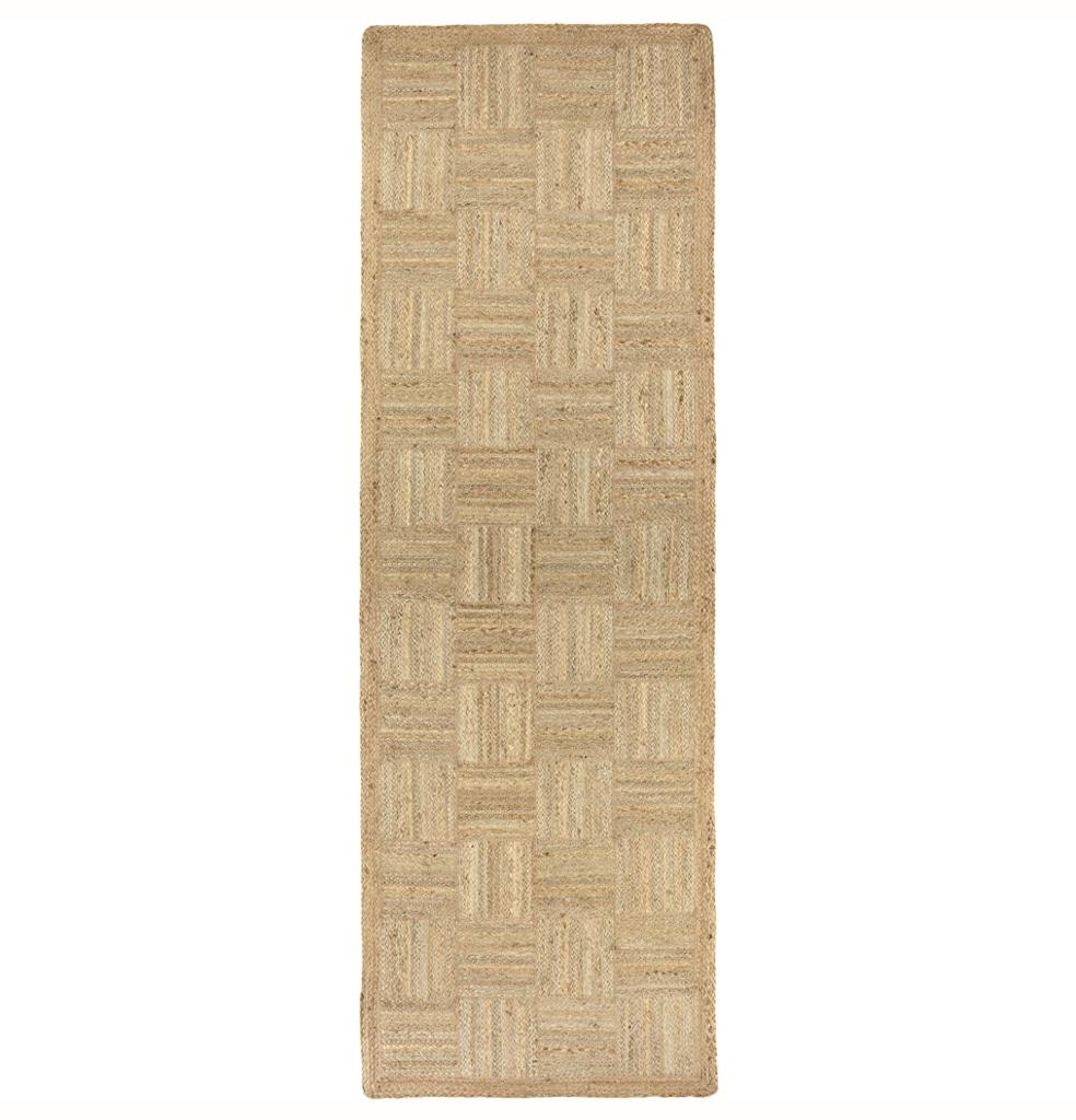 Natural Jute Tile Rug