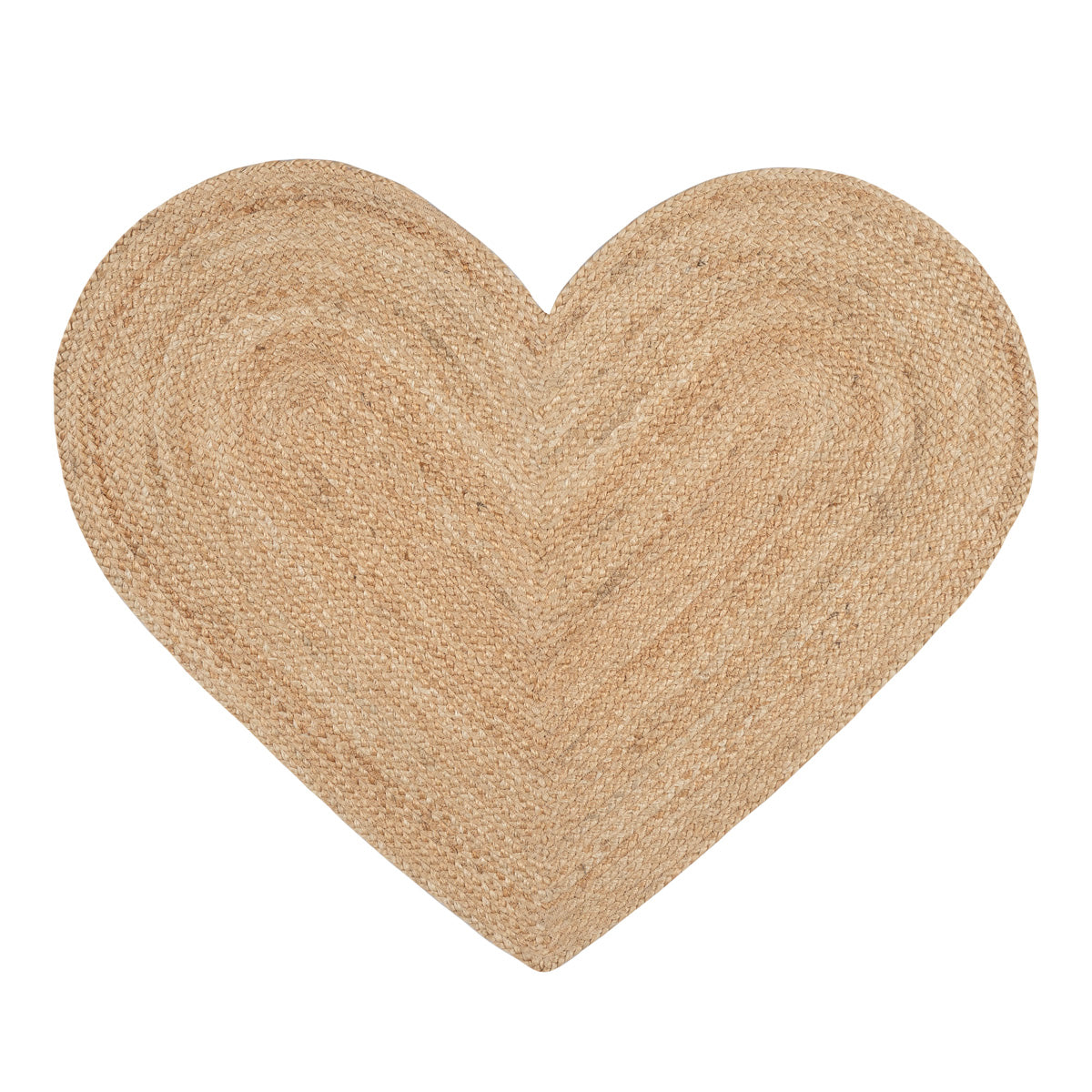 Natural Heart Rug