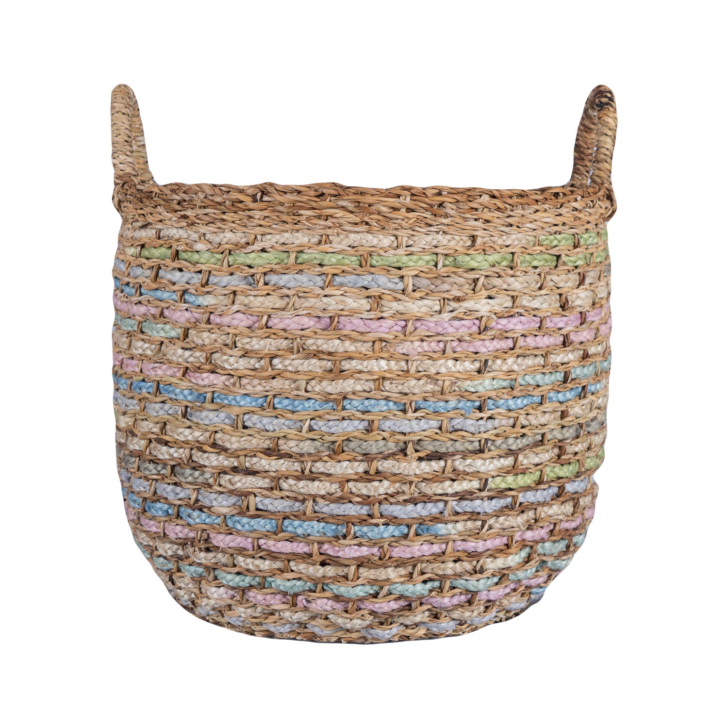 Village Pastel Log Basket