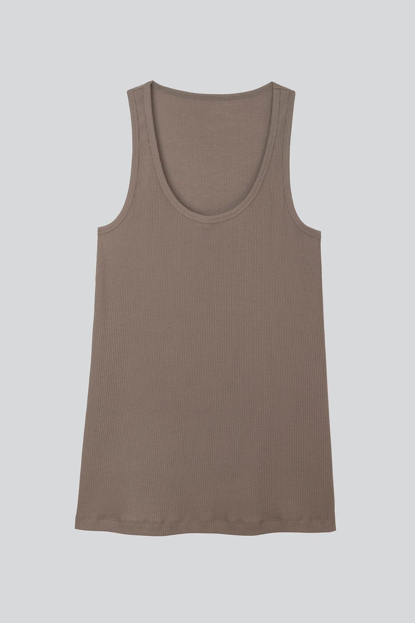 Organic Cotton Scoop Neck Tank Top