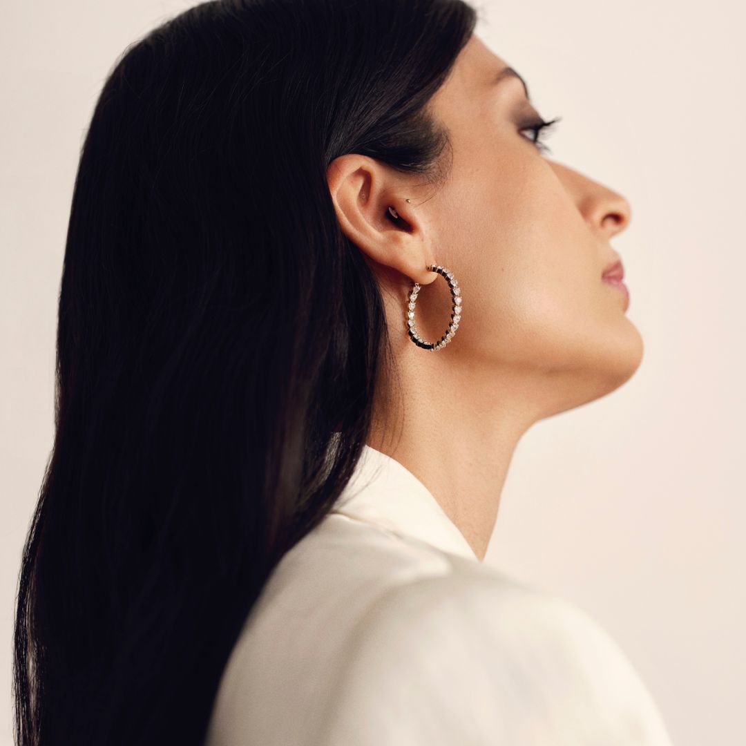 The Gold Mon Coeur Hoops