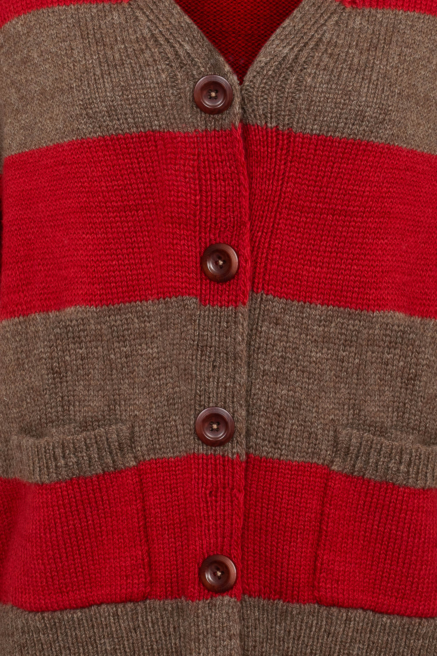 Pendle Cardigan in Peat & Jam