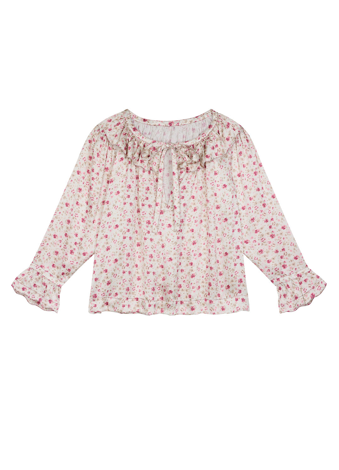 Posey Blouse - Damson Floral
