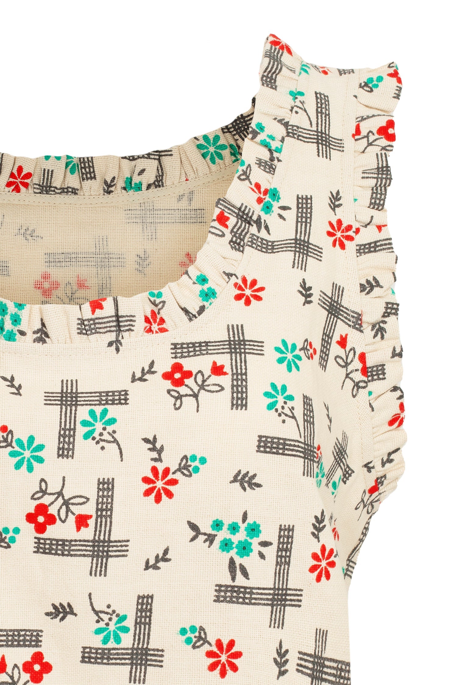Quince Vest in Vintage Print