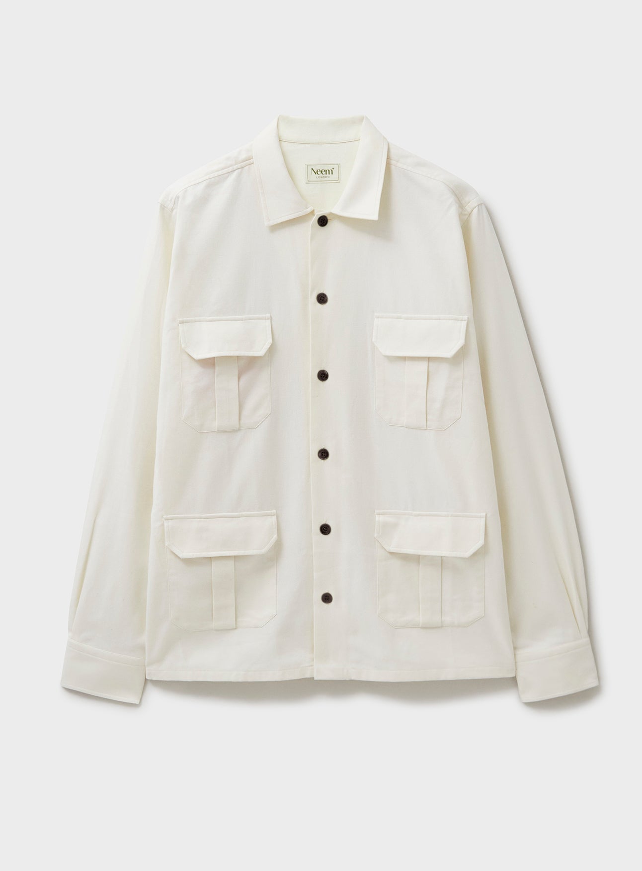 Regenerative Cotton Undyed & Unbleached Over Shirt