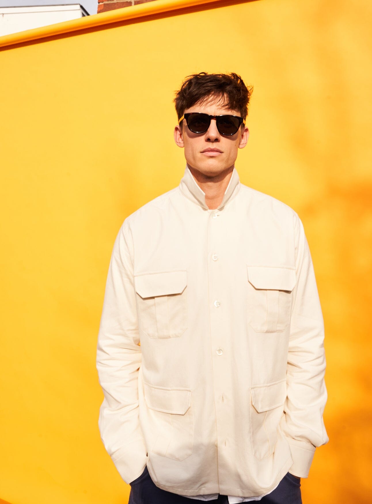 Regenerative Cotton Undyed & Unbleached Over Shirt