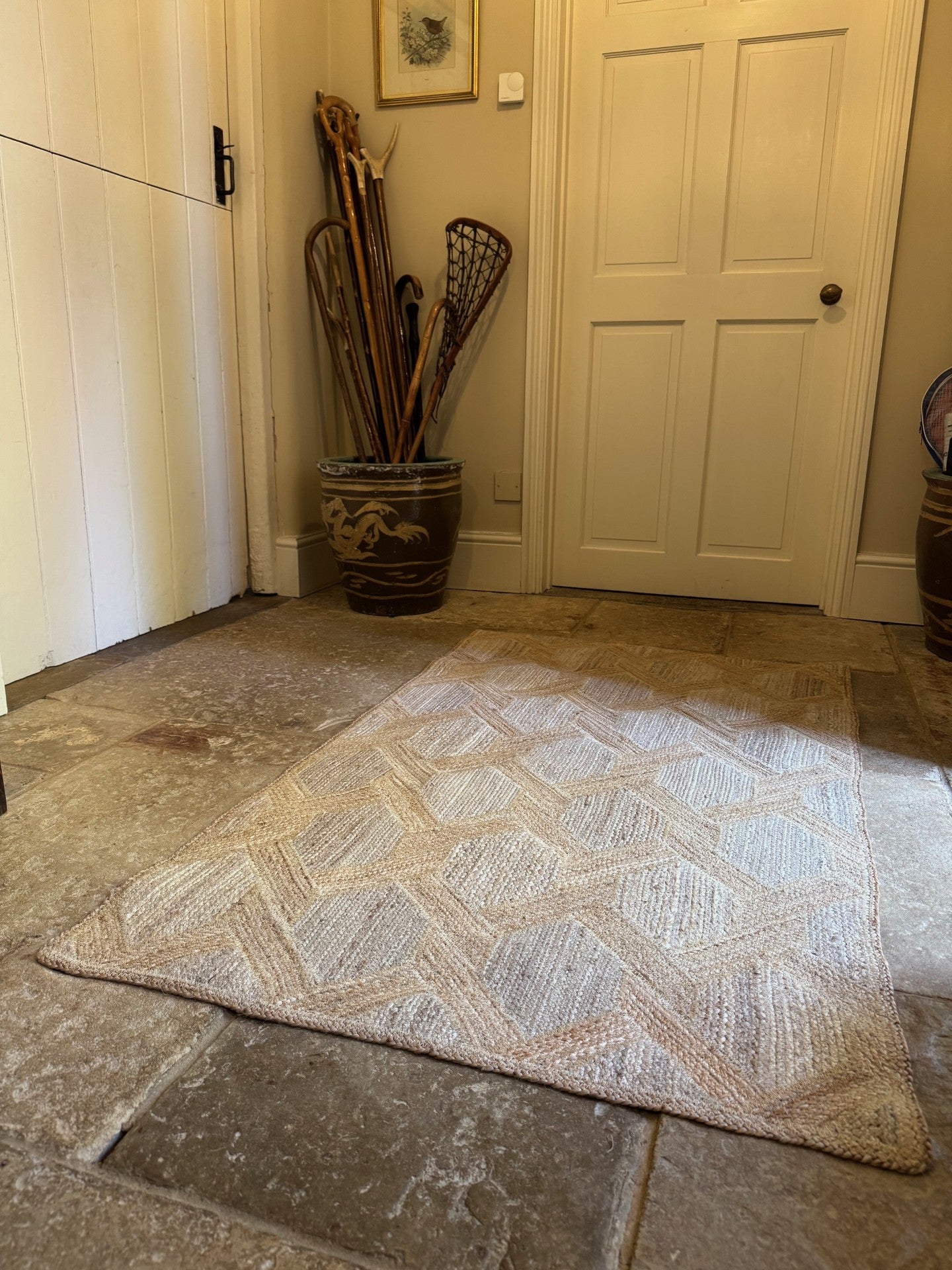 Rope Twist Natural Jute  Rug