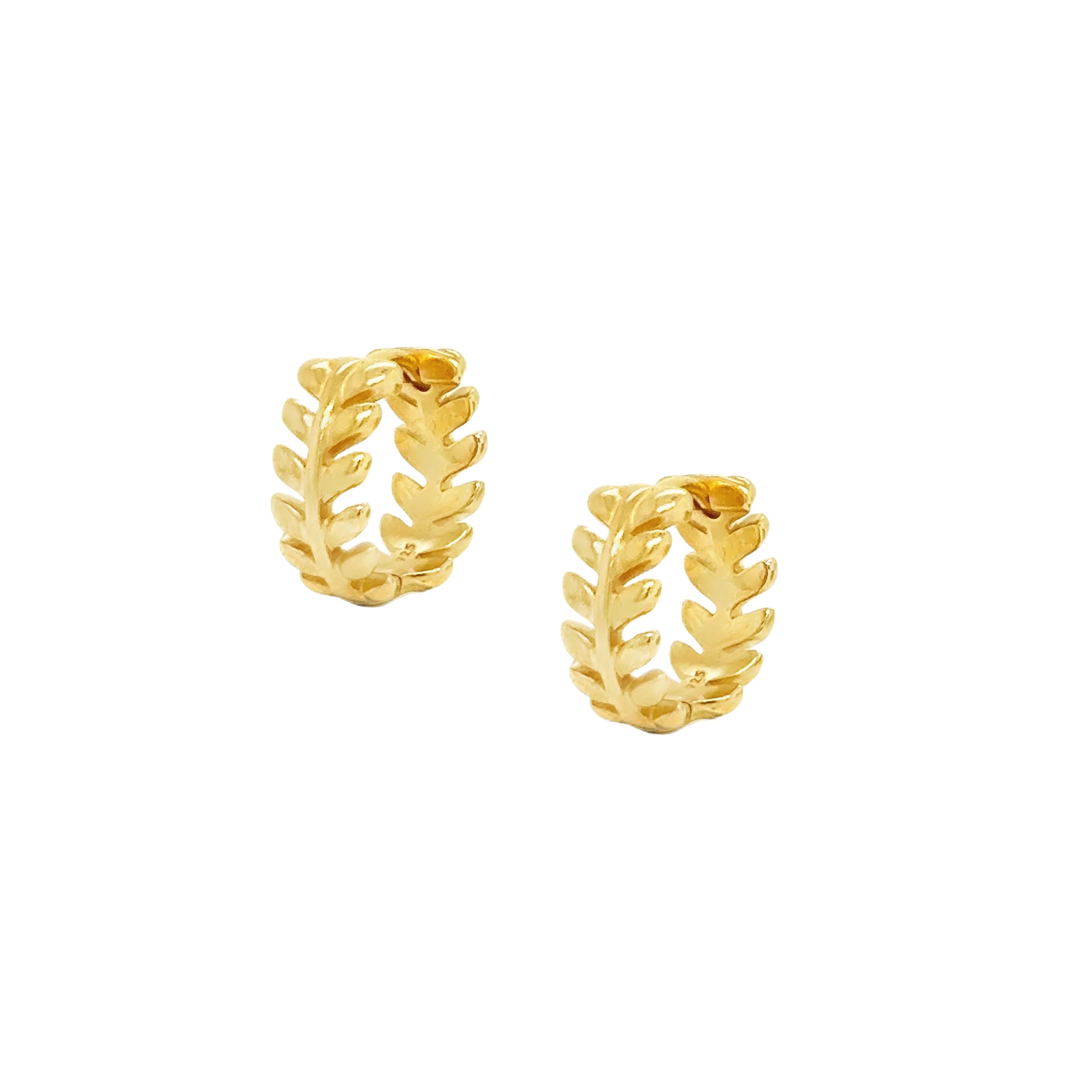 Rowen Hoop Earrings Gold