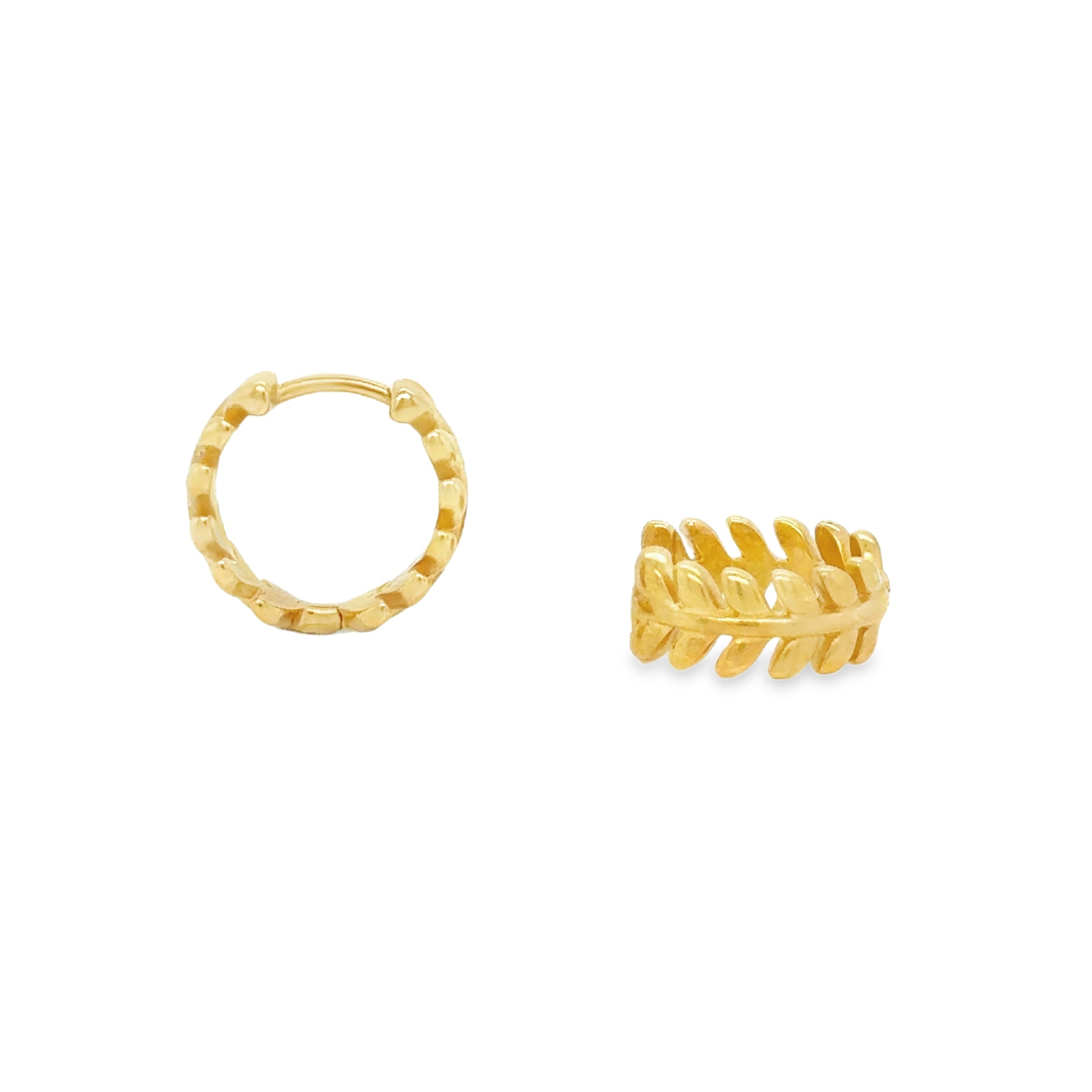 Rowen Hoop Earrings Gold
