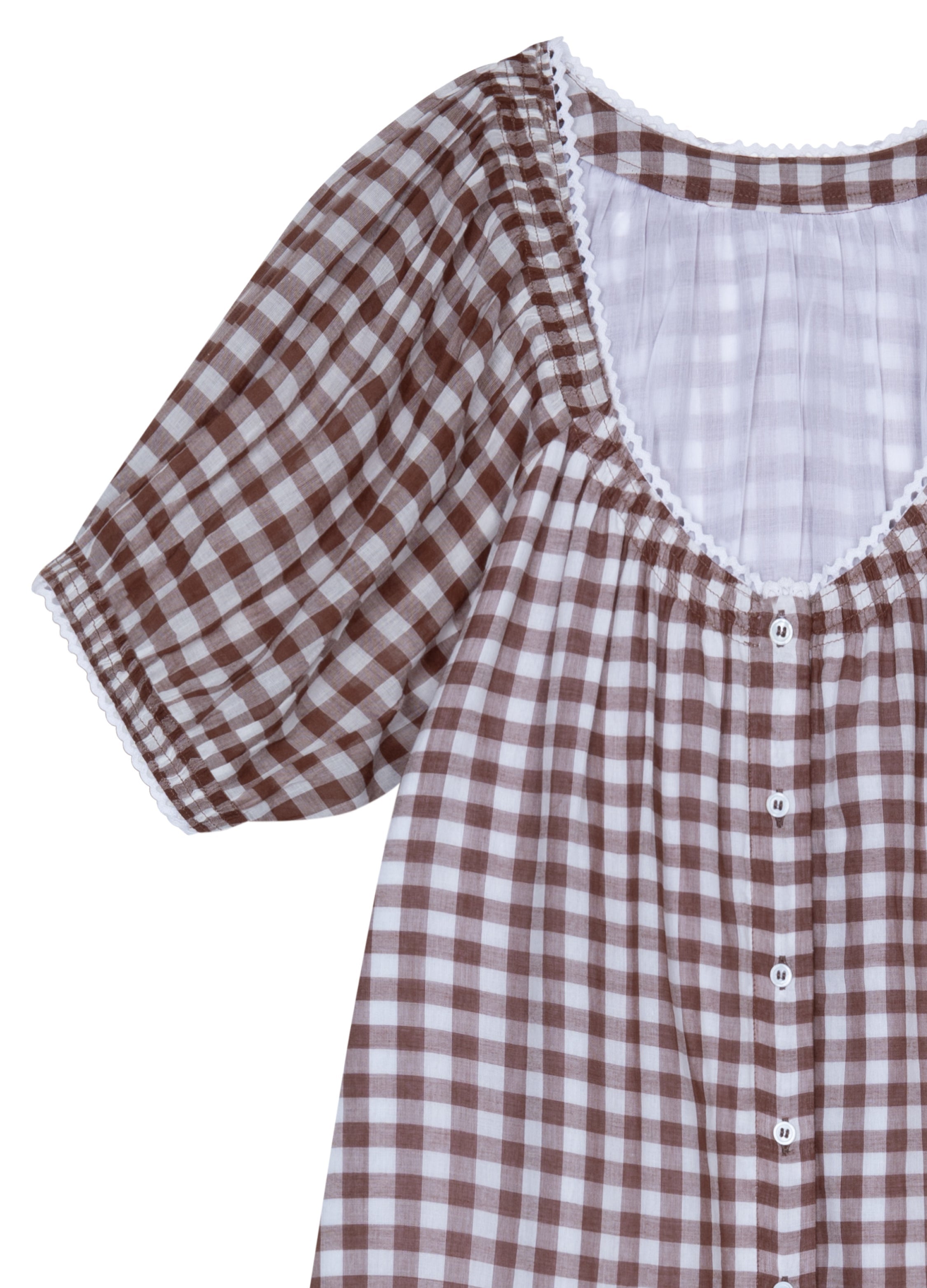 Elle - Chocolate Gingham