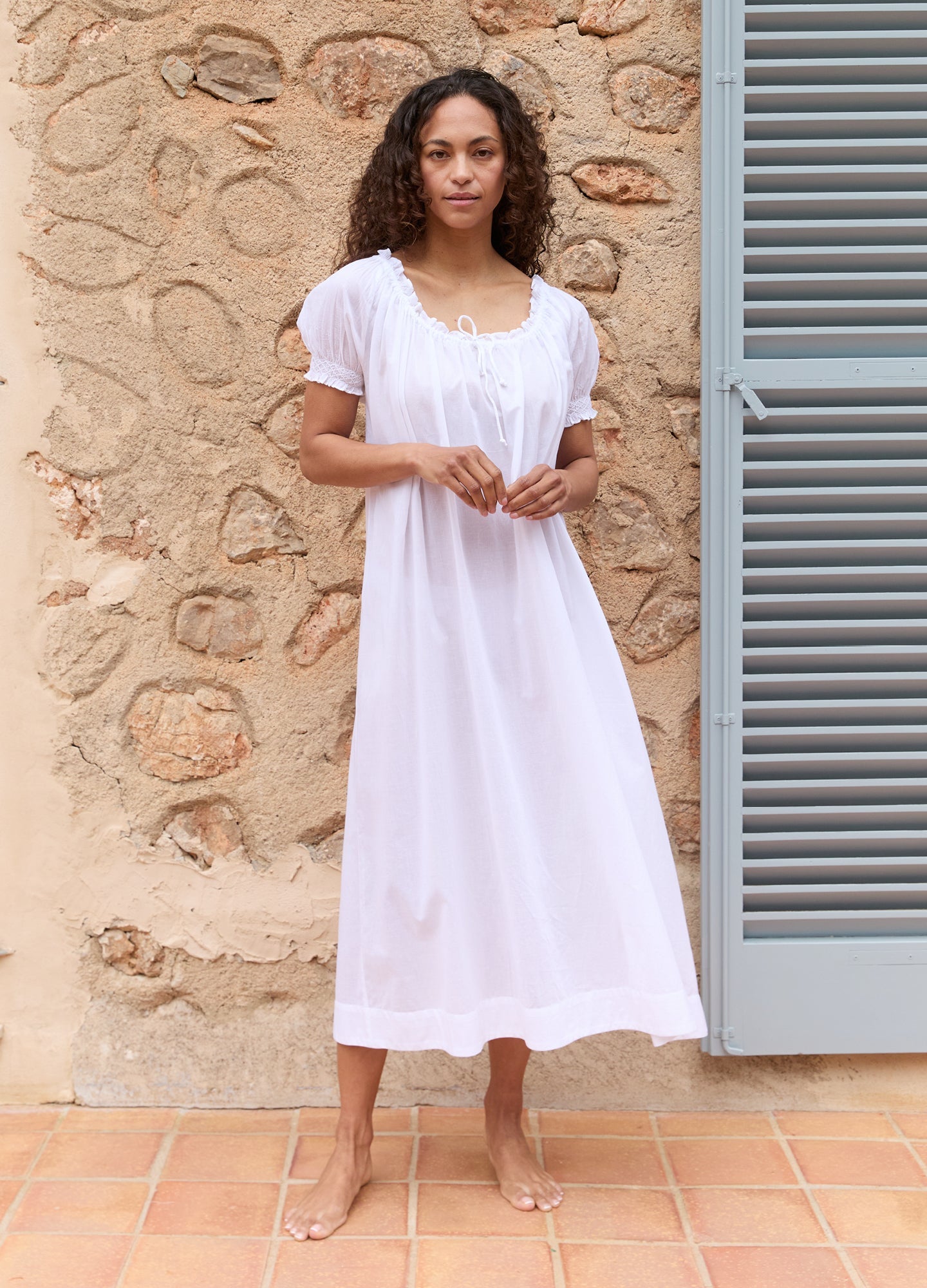 Clover Long - White