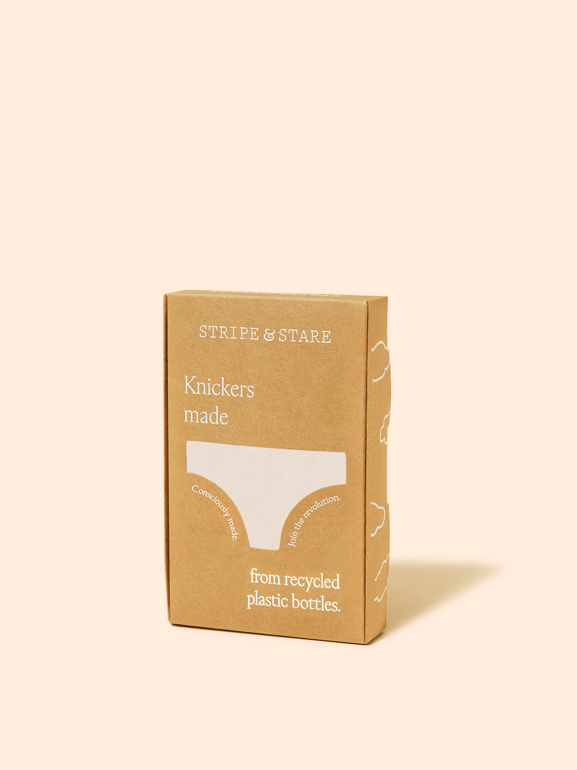 Eco Lace Original Knicker - Sand