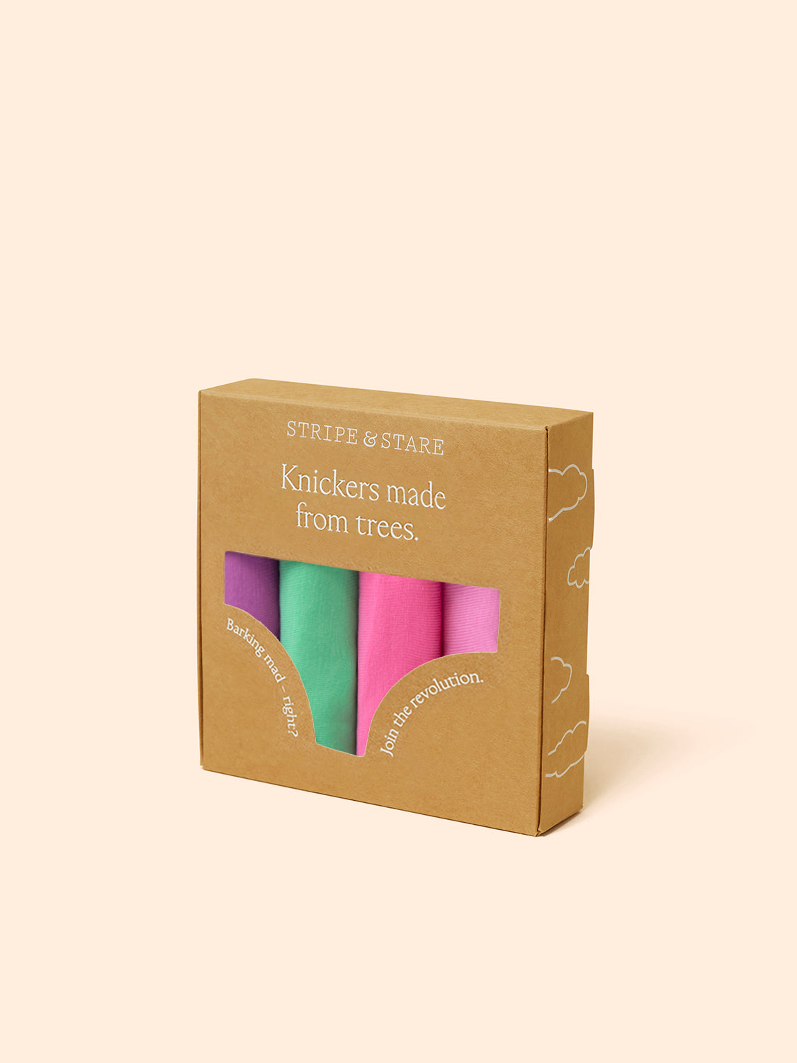 The Original Knicker Four Pack - Candy Floss Brights