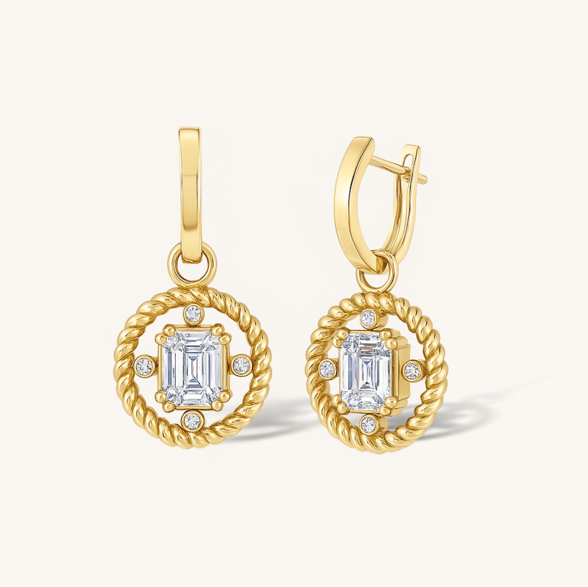 The Gold Zsa Zsa Drops