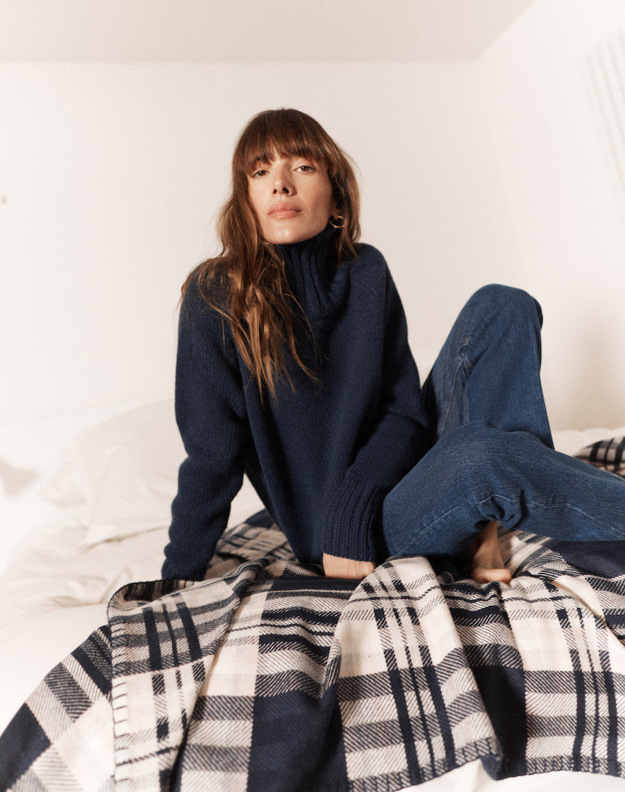 The Authentic Funnel - Navy Marl