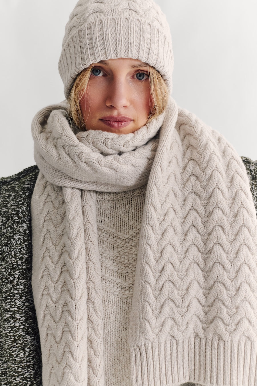 The Border Cable Hat - Lait