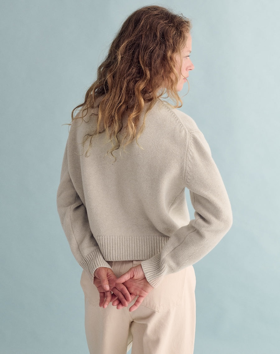 The Easy Cardigan - Lait