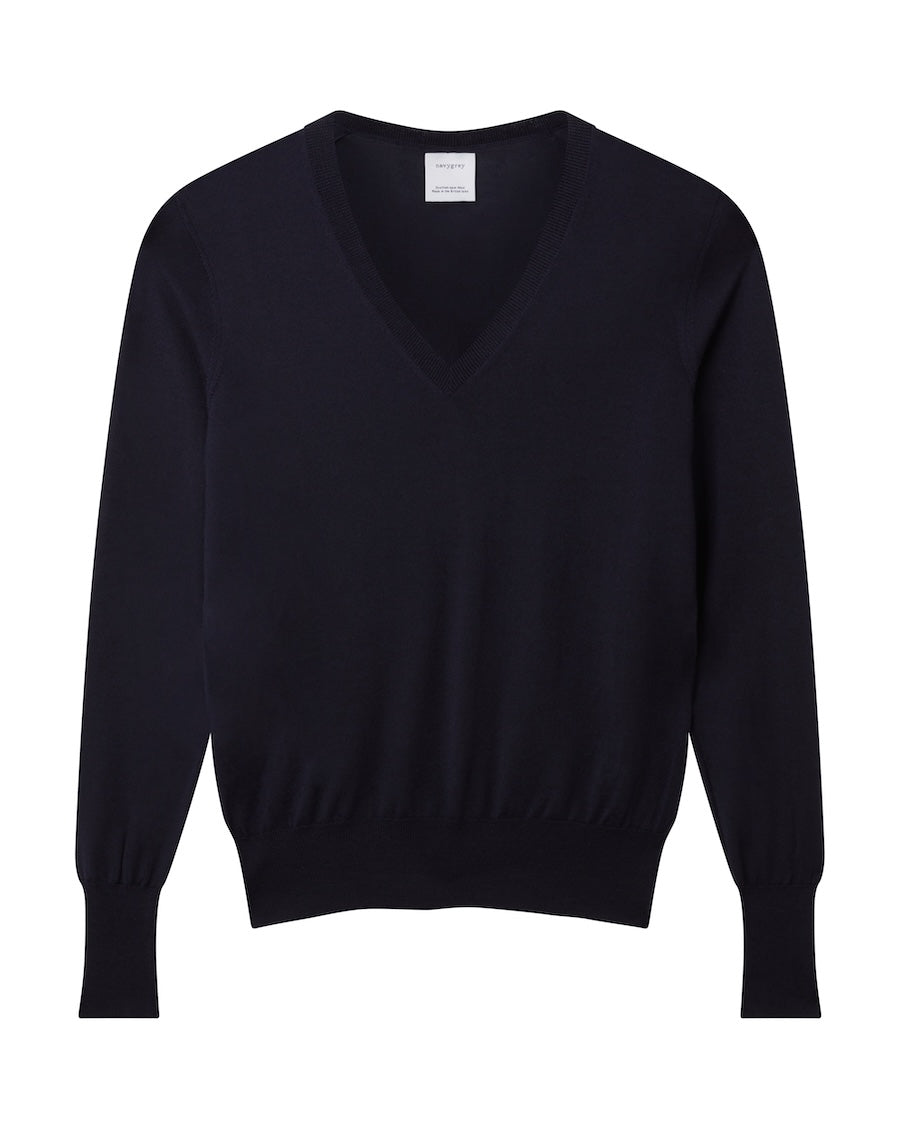 The Extra Fine v - Navy