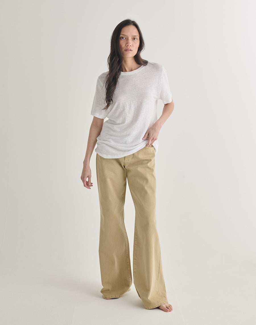 The LINEN 02 / The Classic Fit - White