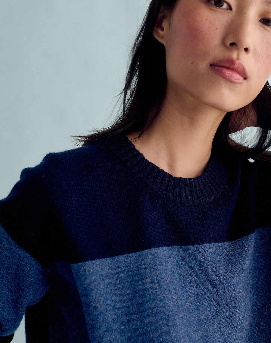 The Relaxed - Navy & Atlantic Blue