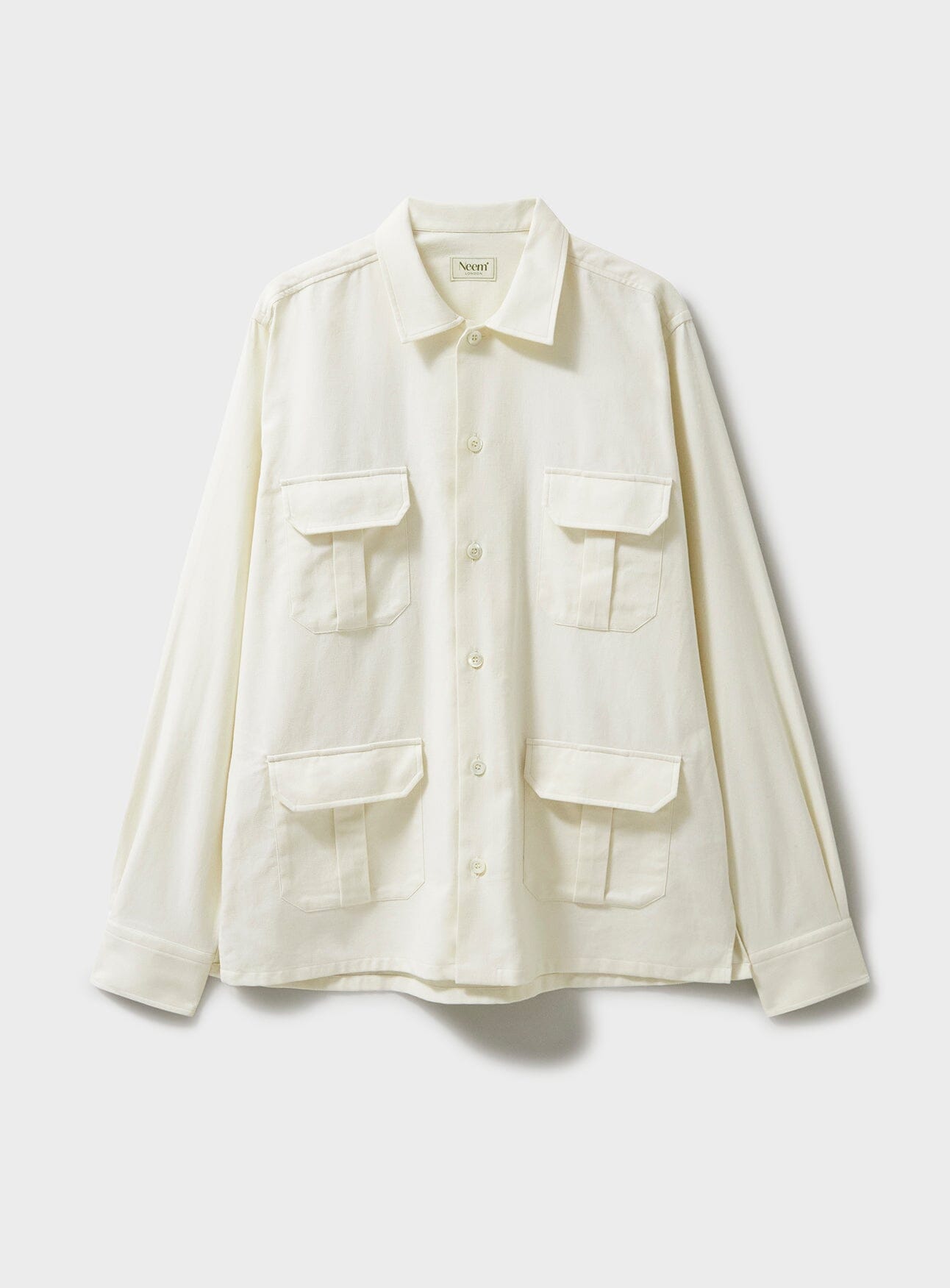 Regenerative Cotton Undyed & Unbleached Over Shirt