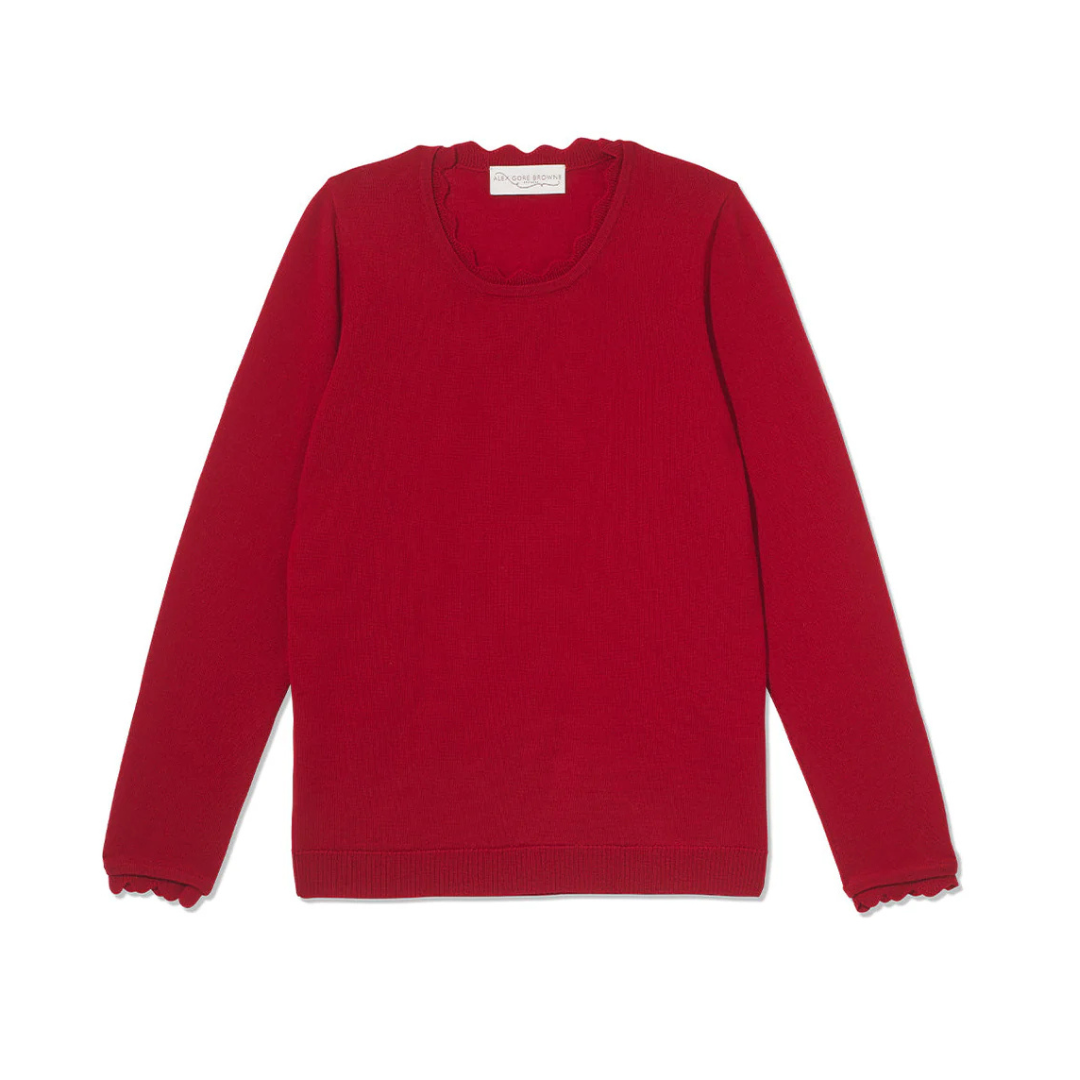 Basic Sweater - Berry