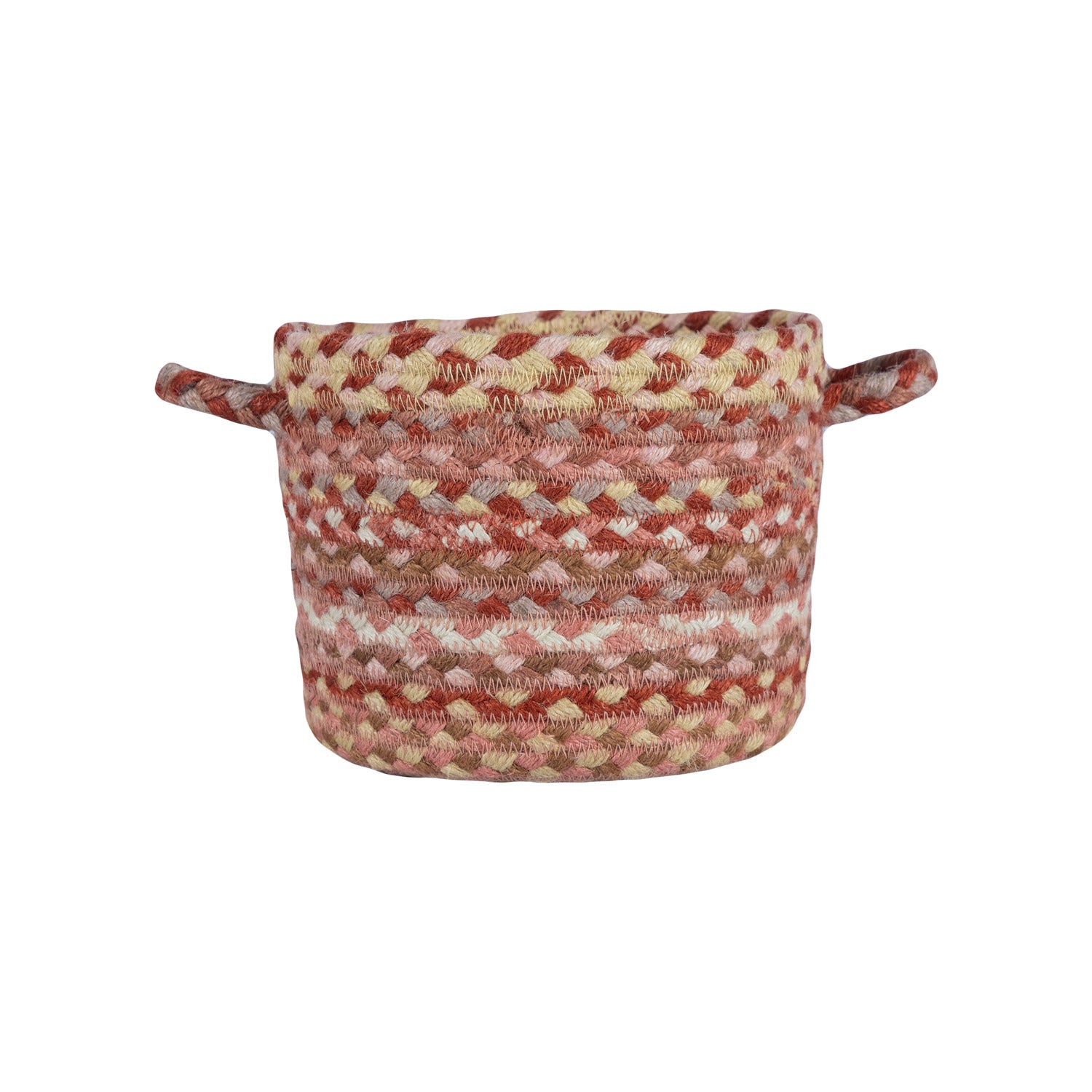 Coral Jute Basket