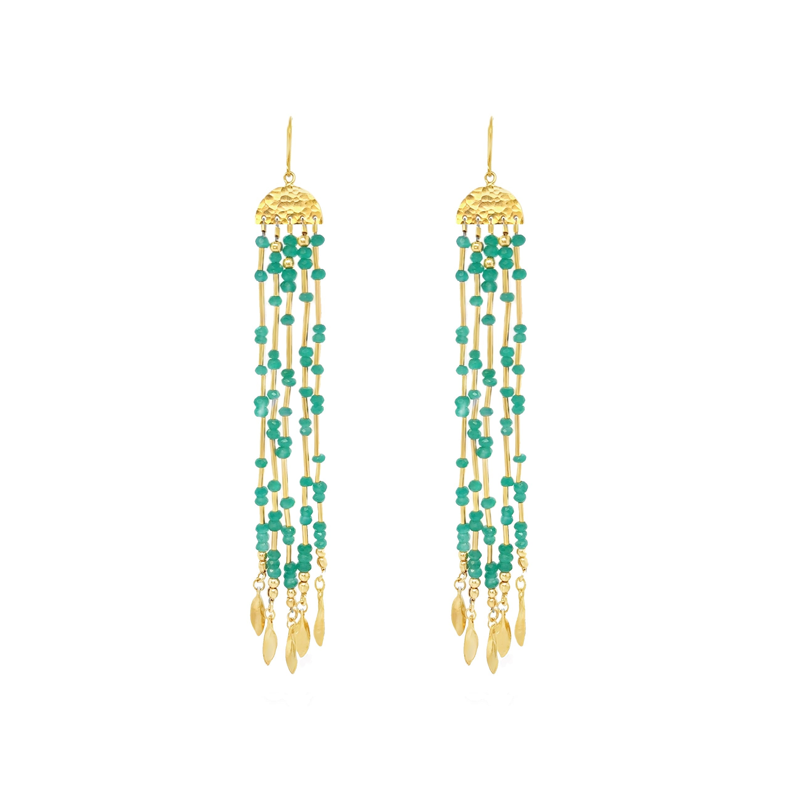 Viva La Vida Long Tassel Earrings
