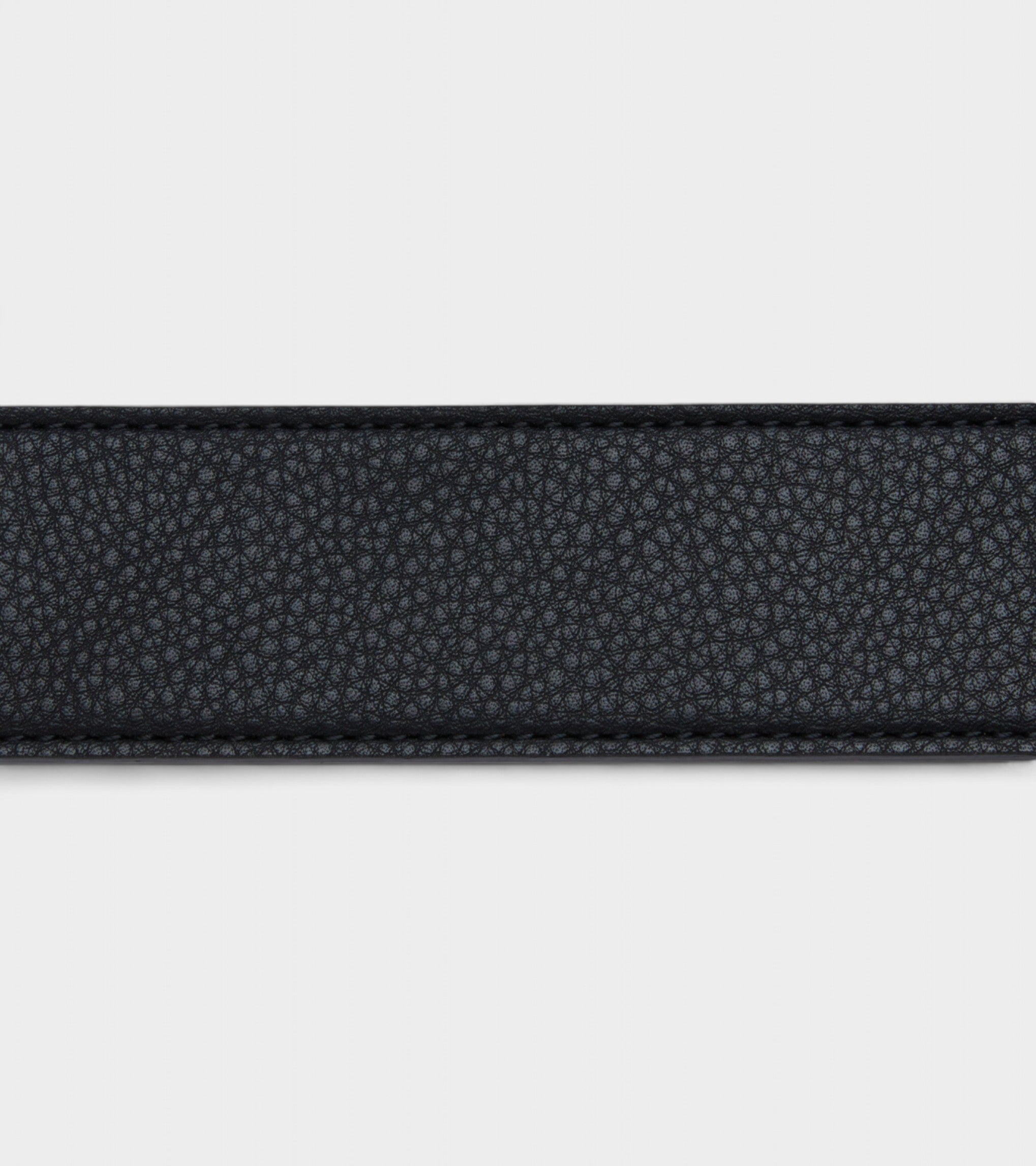 Marley Vegan Bio-Based Bamboo Classic Belt in Black