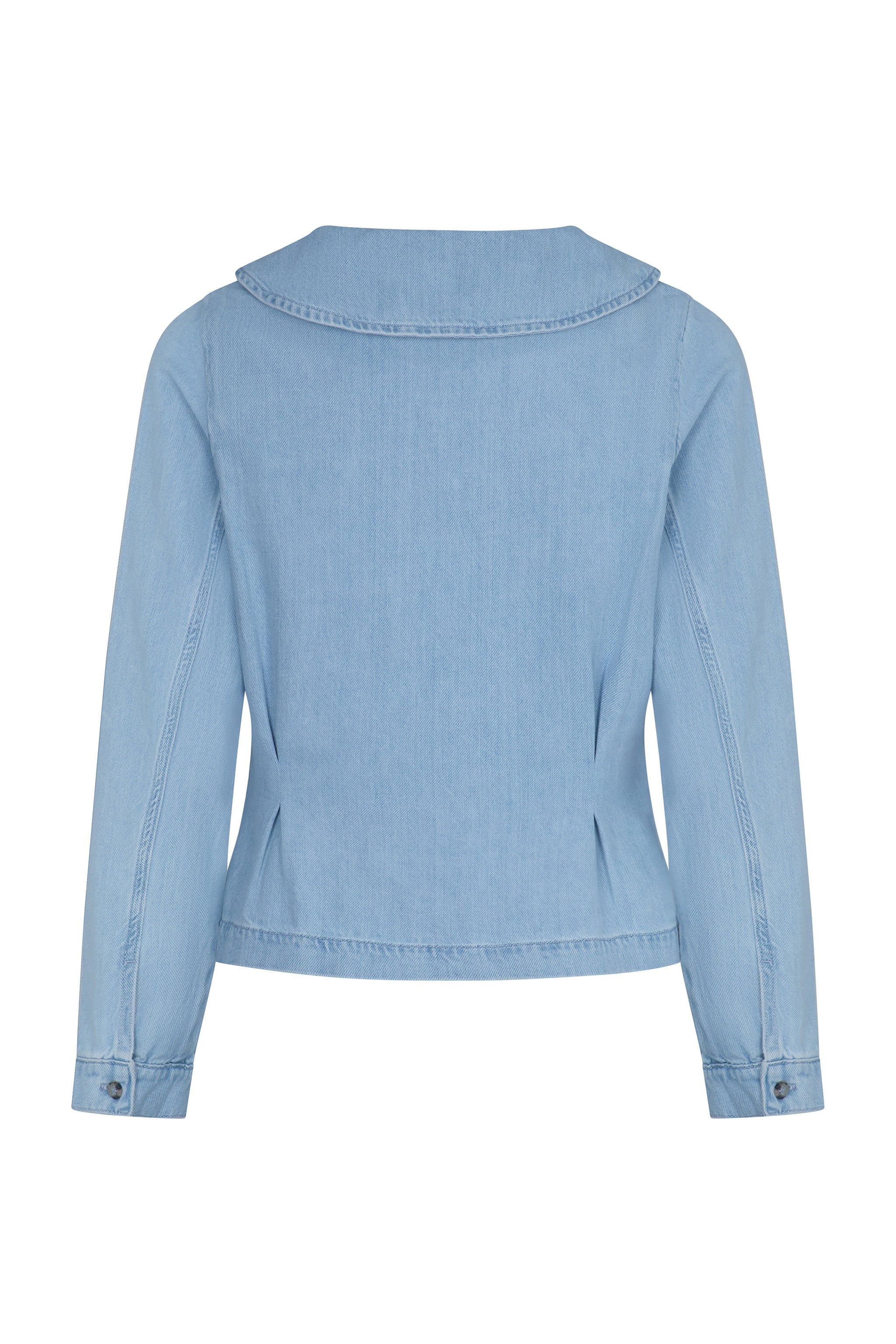 Bette Button Up Denim Shirt in Austin