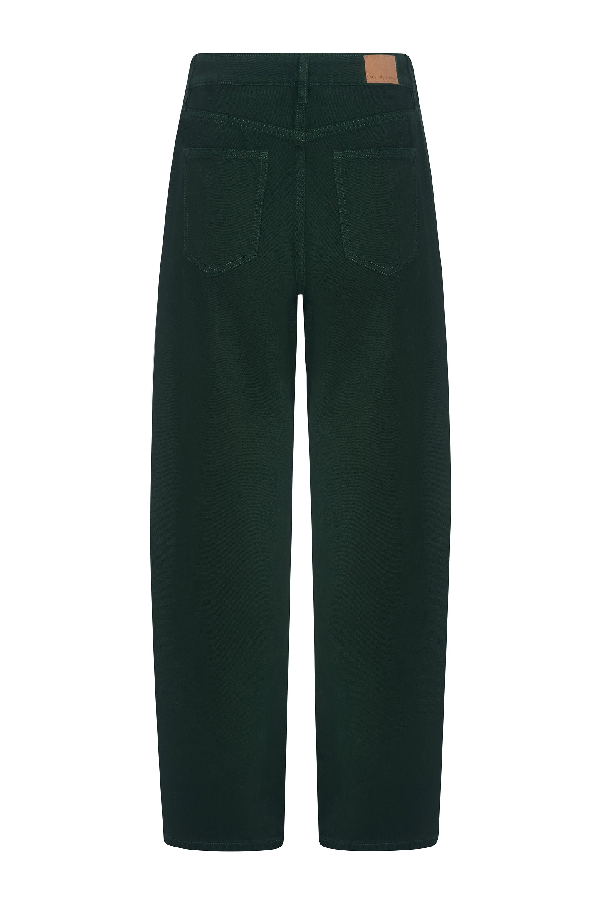 Nina Barrel Leg Jean in Dark Pine