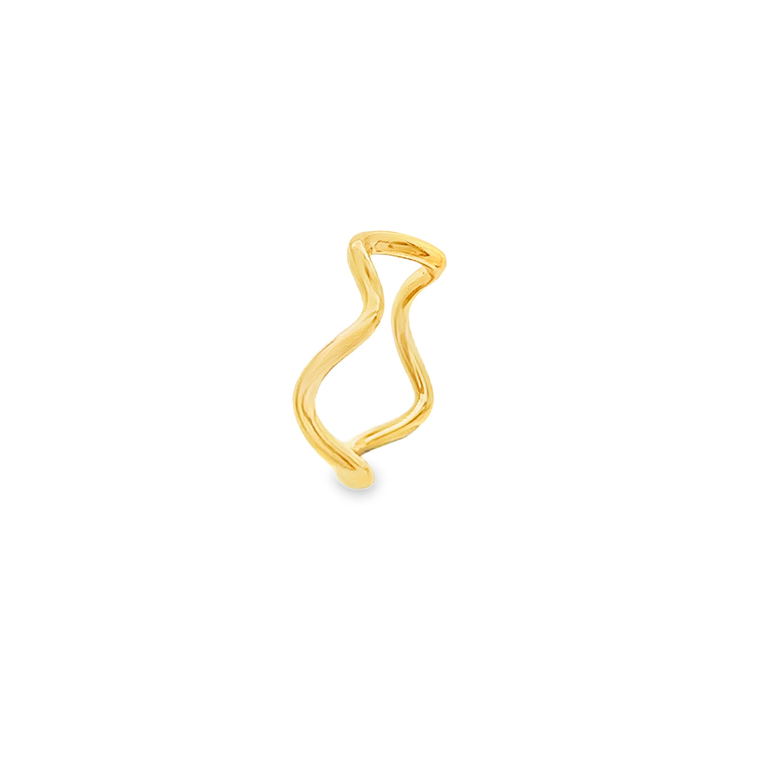 Gold Wave Ring